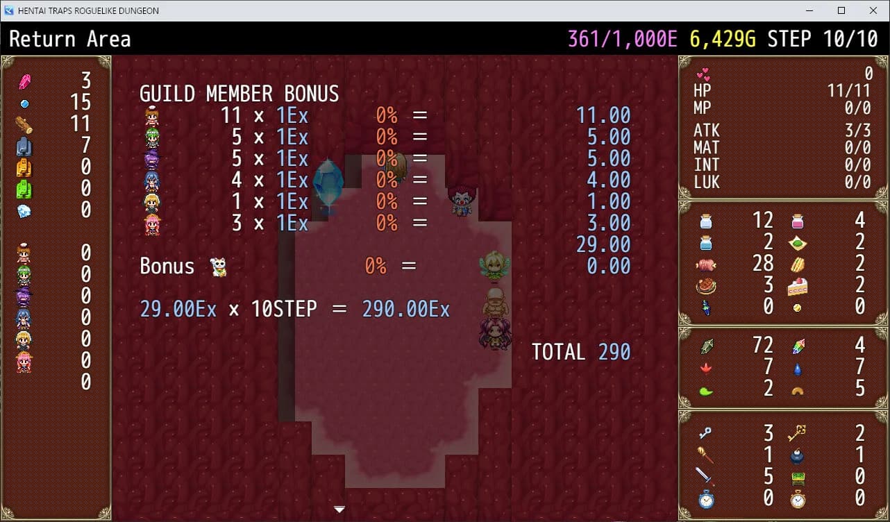 ERO TRAP DUNGEON ROGUELIKE görsel 9