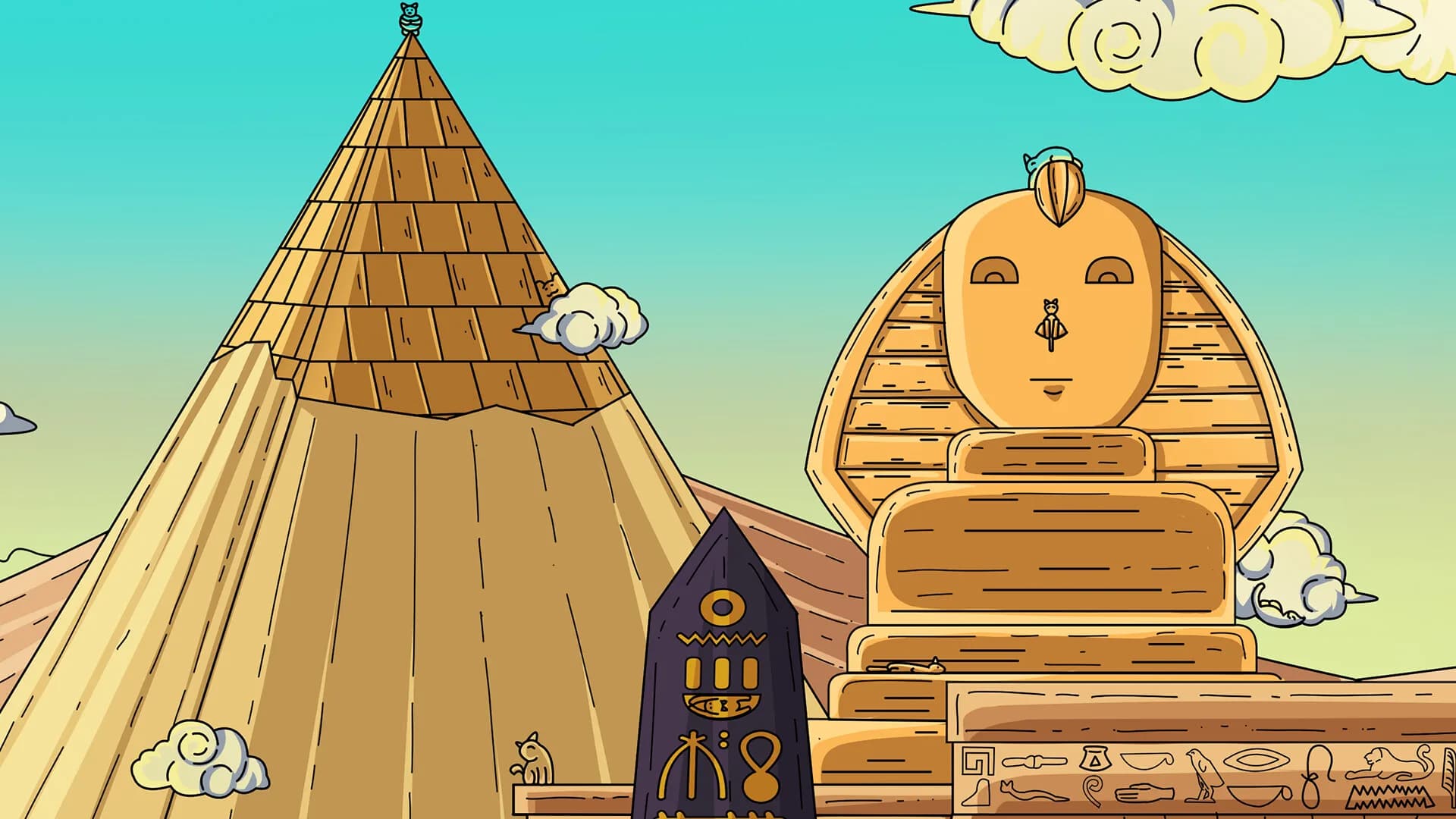 100 Egypt Cats görsel 12