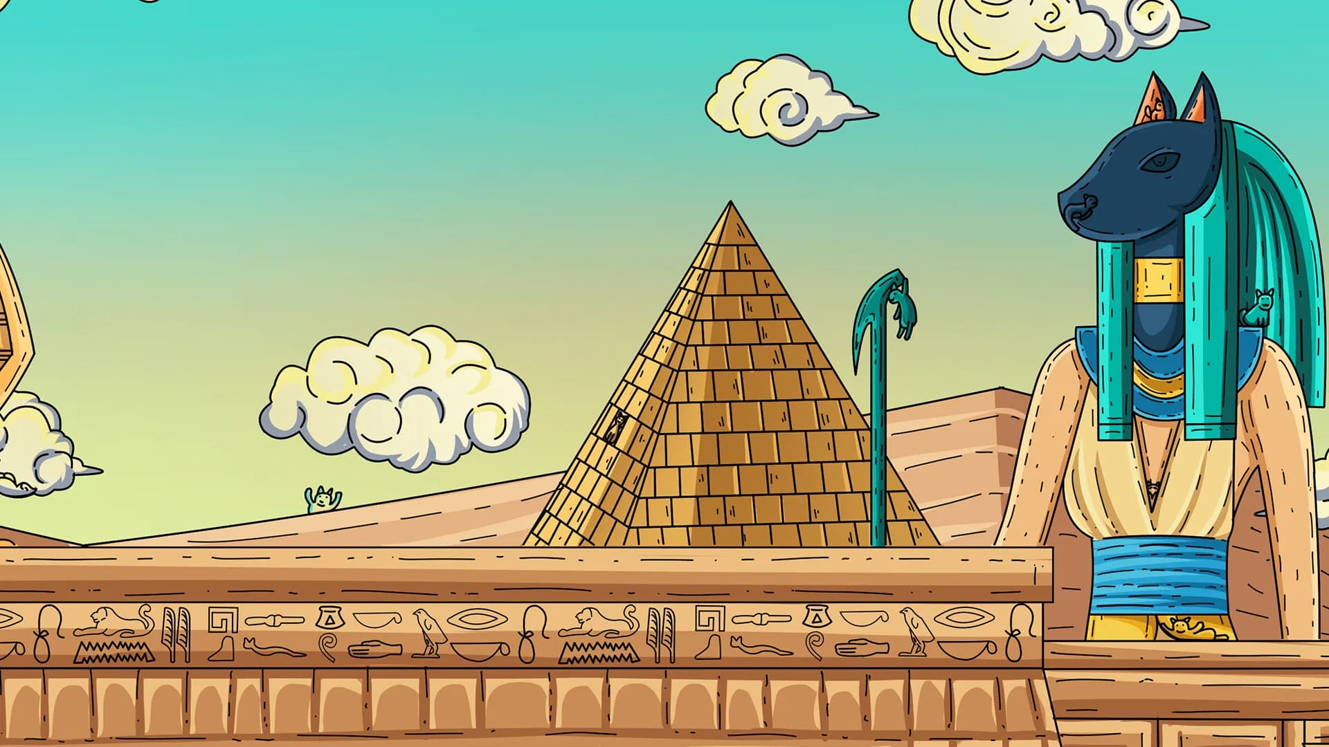 100 Egypt Cats görsel 8