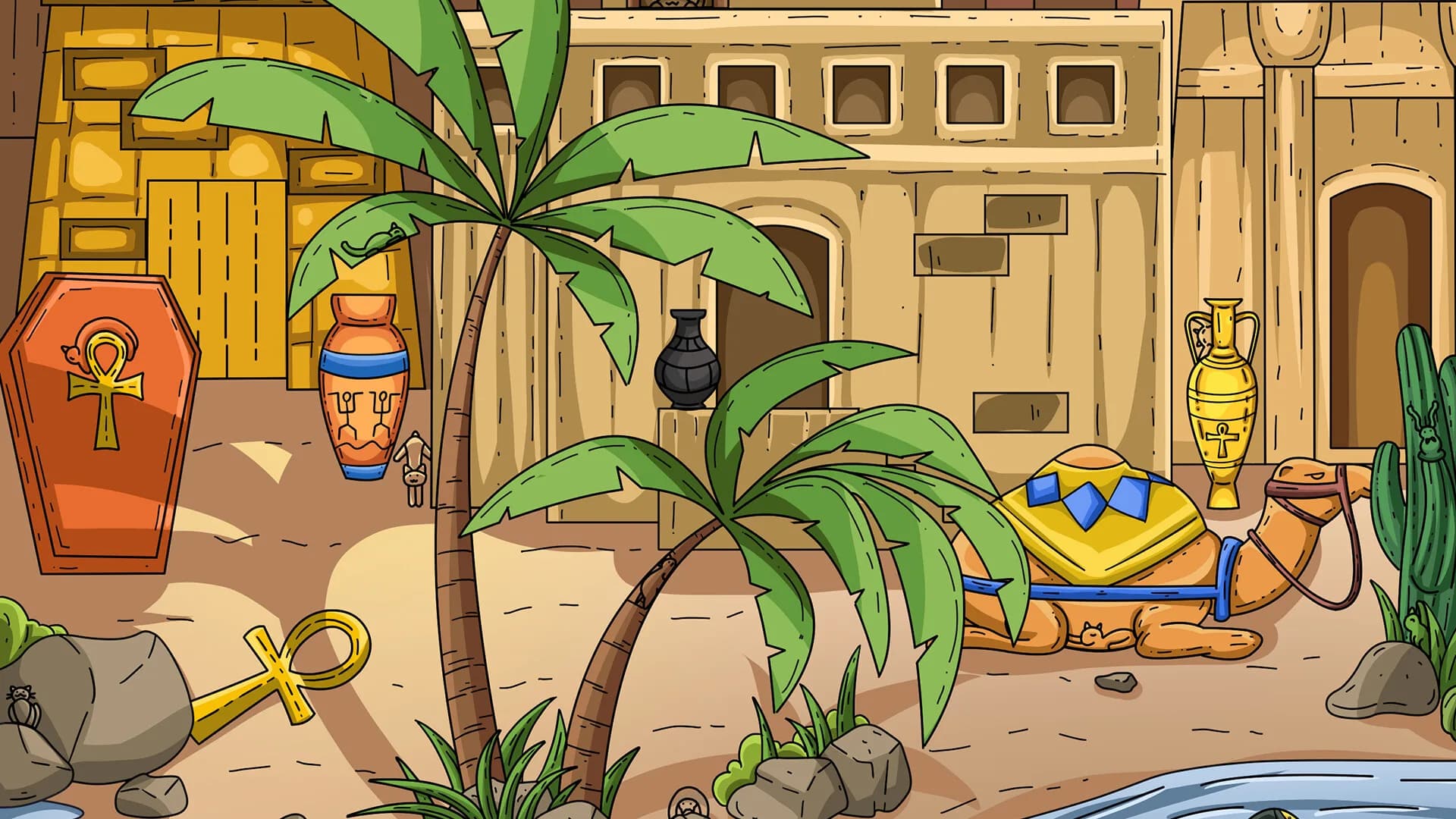 100 Egypt Cats görsel 11