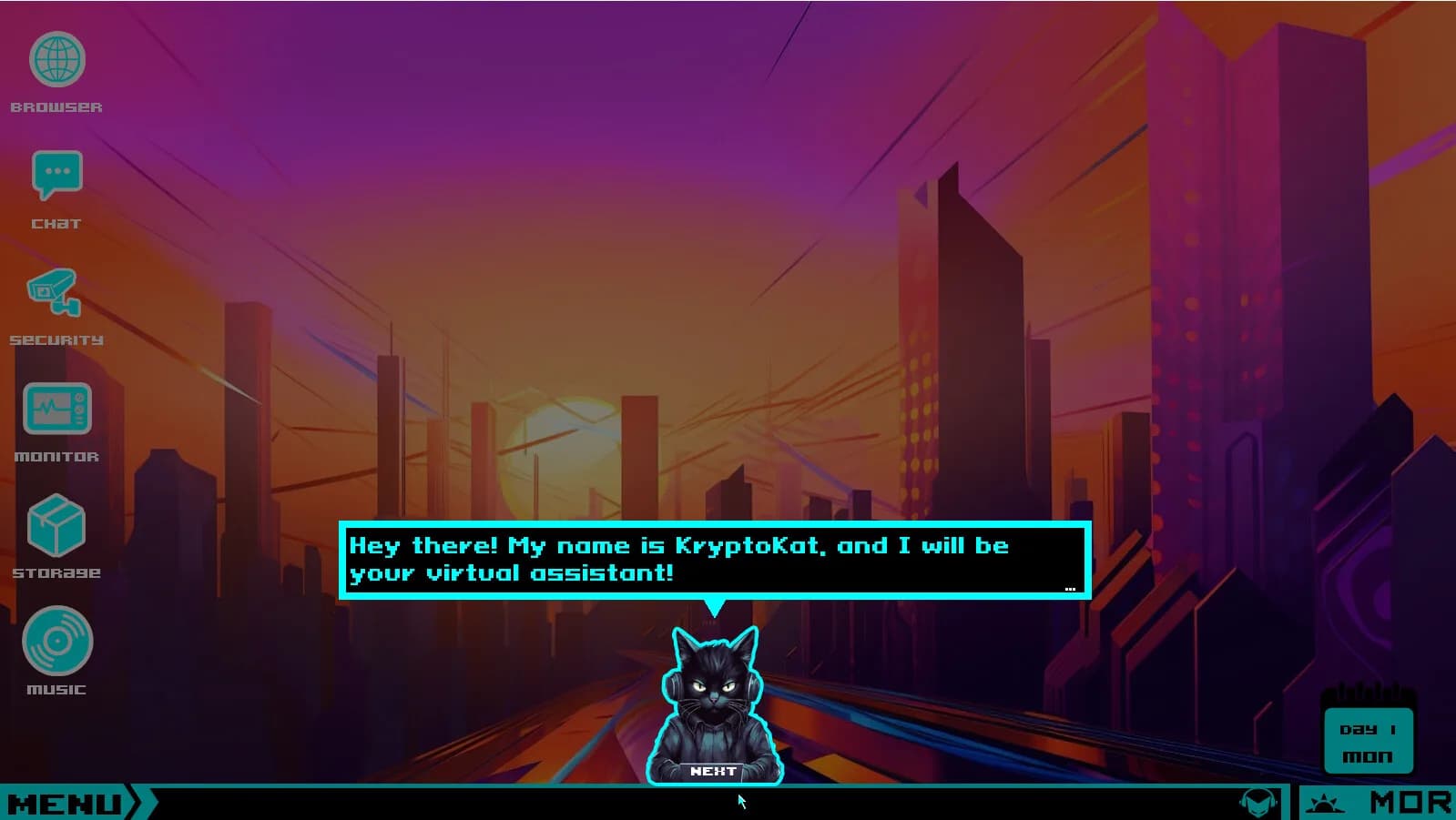 Neon City Hacker görsel 2
