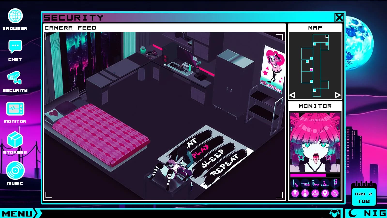 Neon City Hacker görsel 6