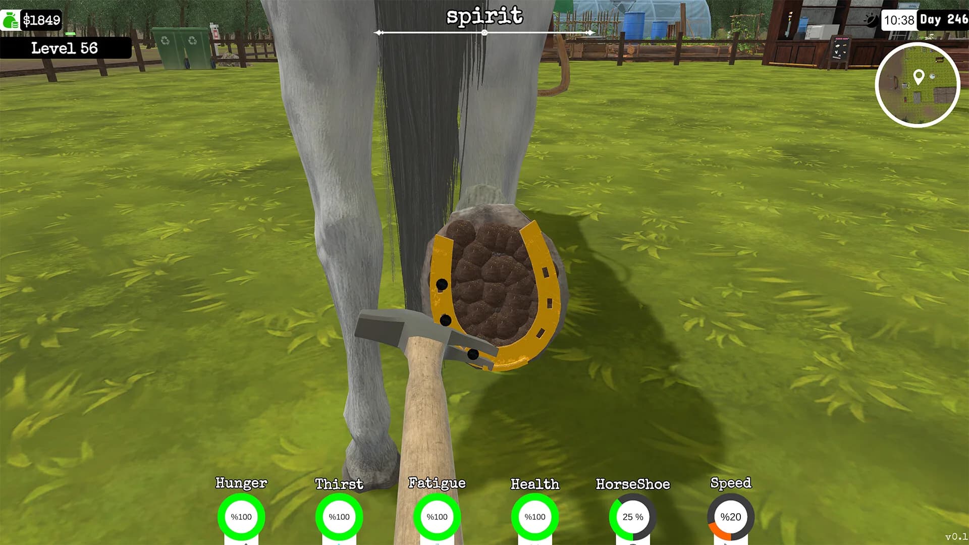 At Çiftliği Simülatörü - Horse Farm Simulator görsel 7