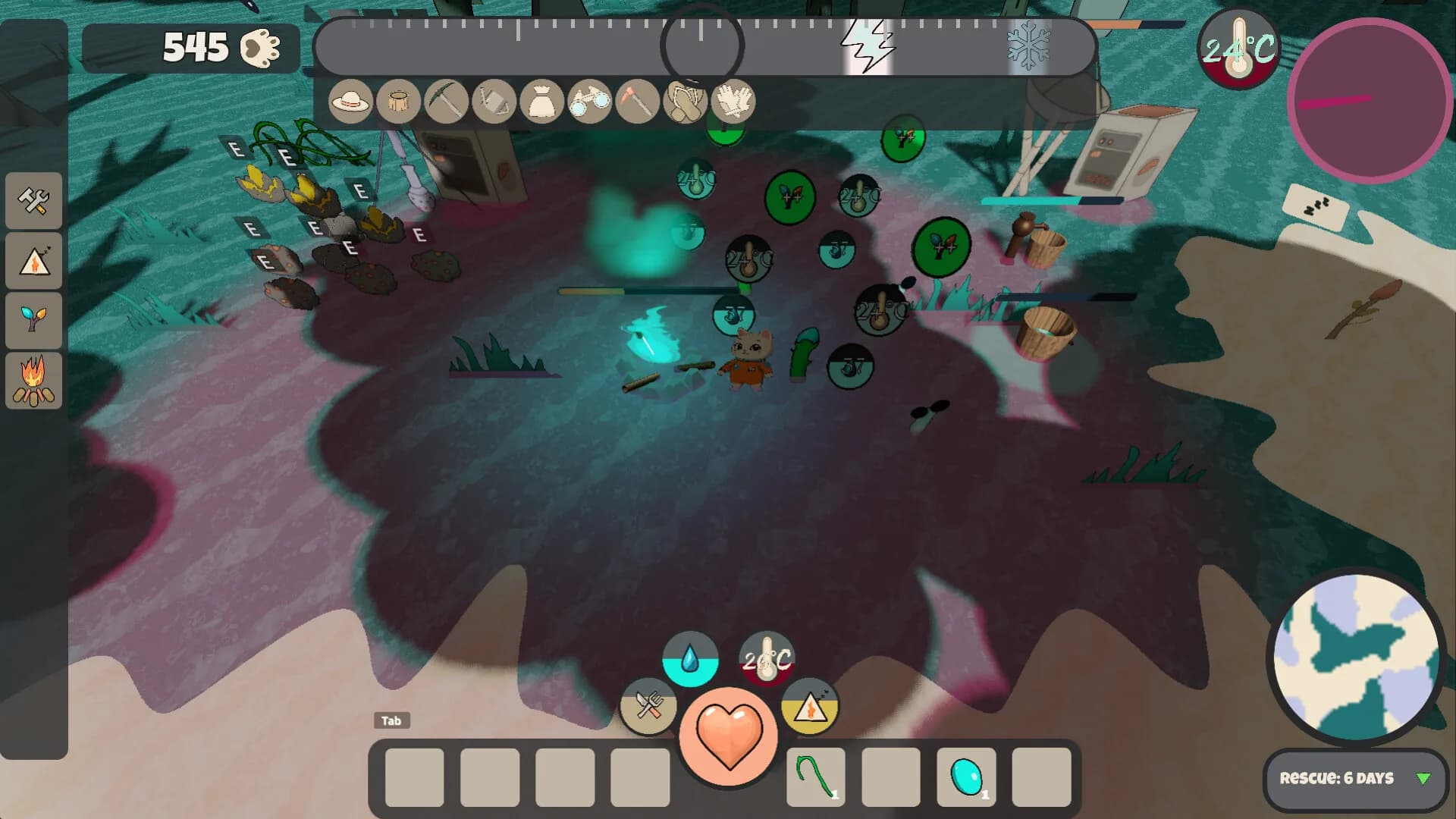 Space Kitten: An Easy Survival Game görsel 3