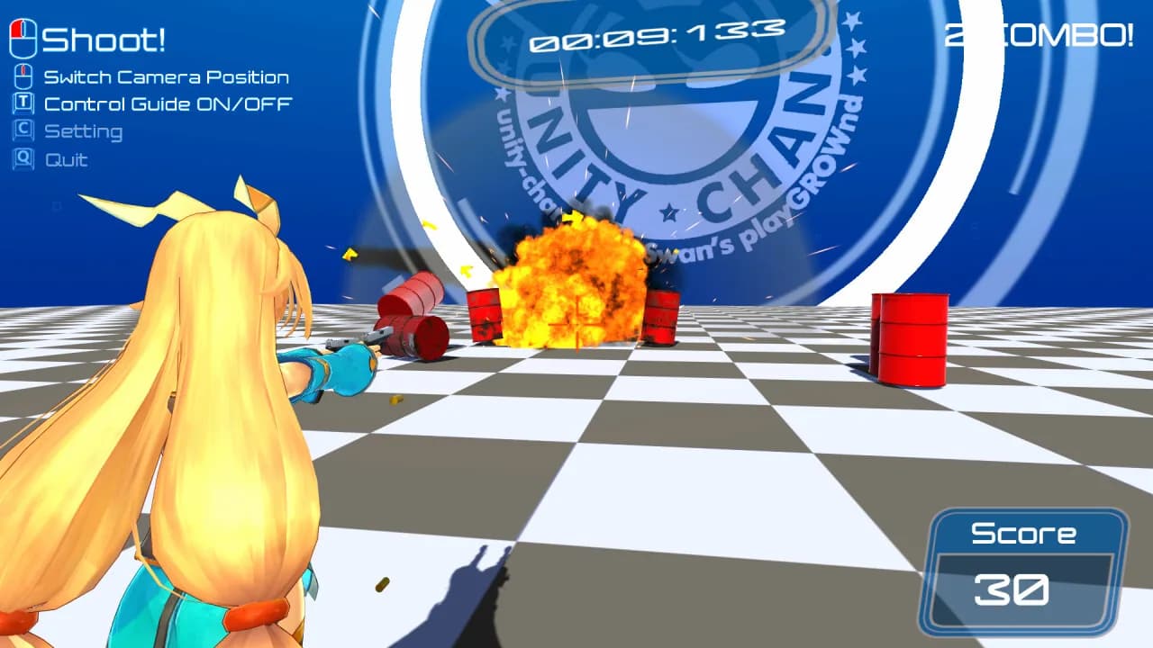 Unity-chan the SharpShooter! görsel 8