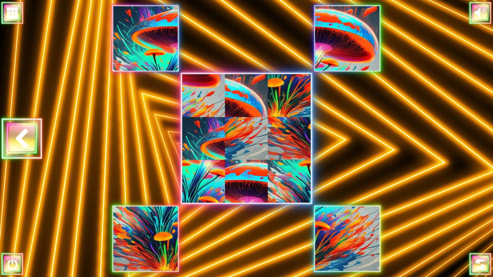 Neon Fantasy: Mushrooms görsel 2