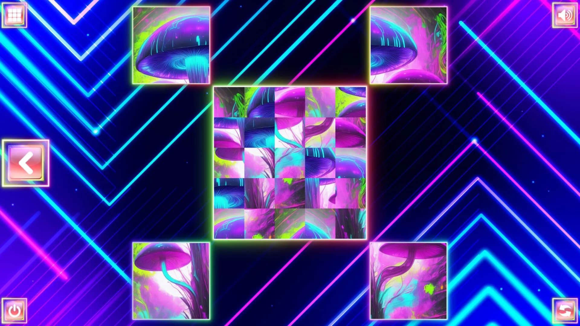 Neon Fantasy: Mushrooms görsel 6