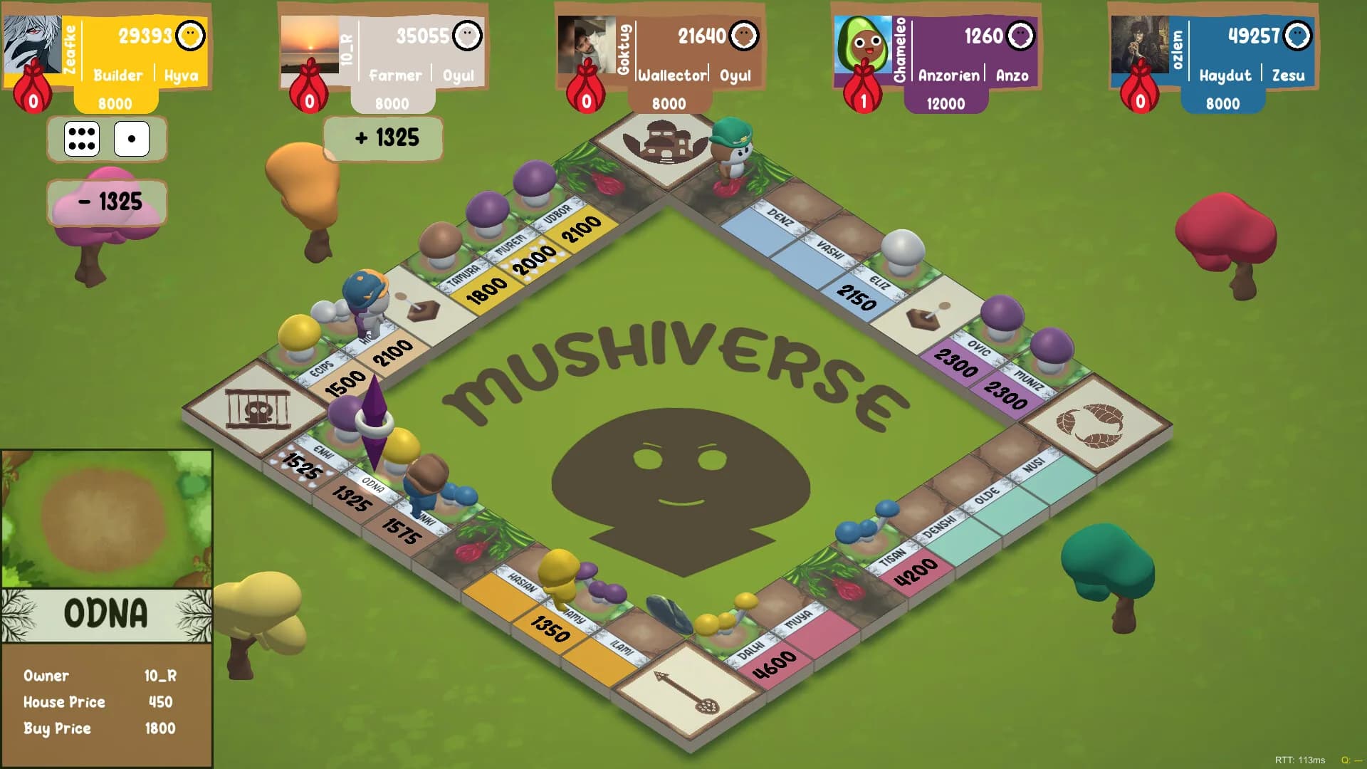 Mushiverse - Online Boardgame görsel 5