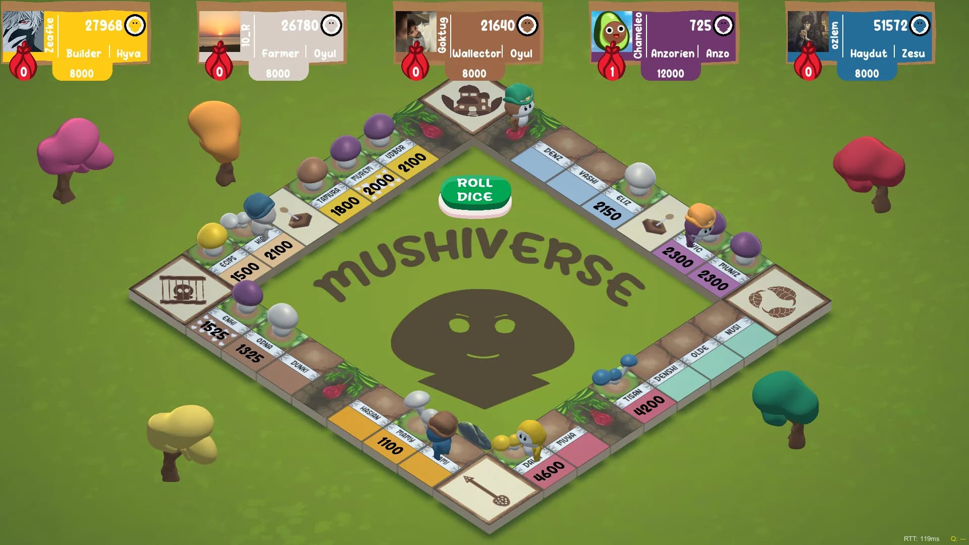 Mushiverse - Online Boardgame görsel 6