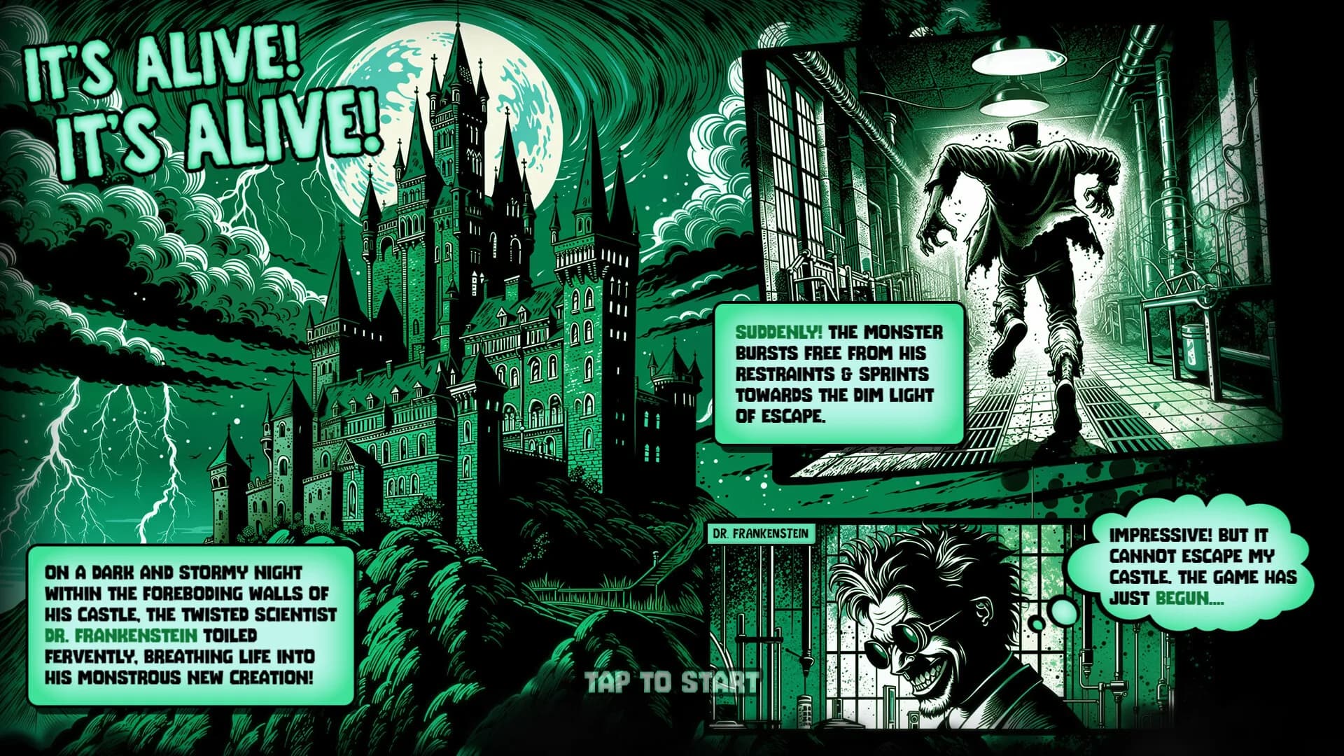 Escape From Castle Frankenstein görsel 2