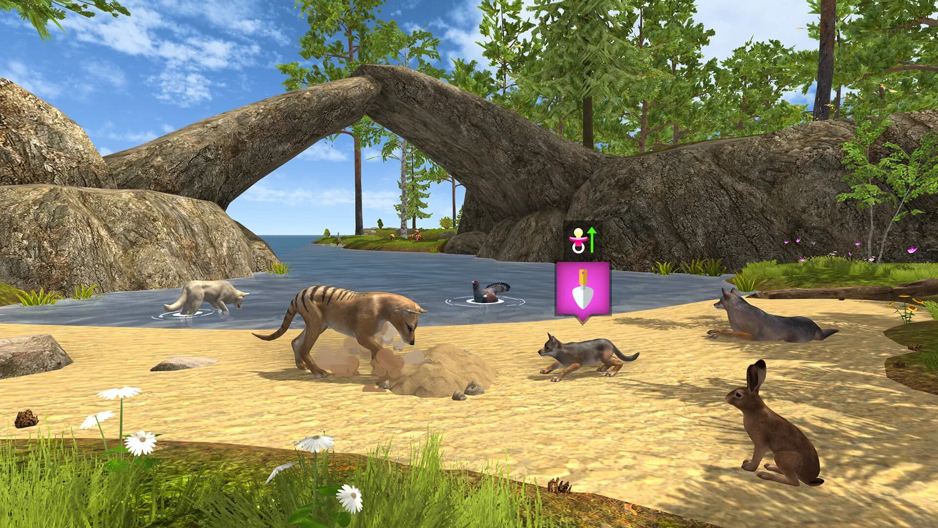 Wolf Hero: Animals vs Robots görsel 7