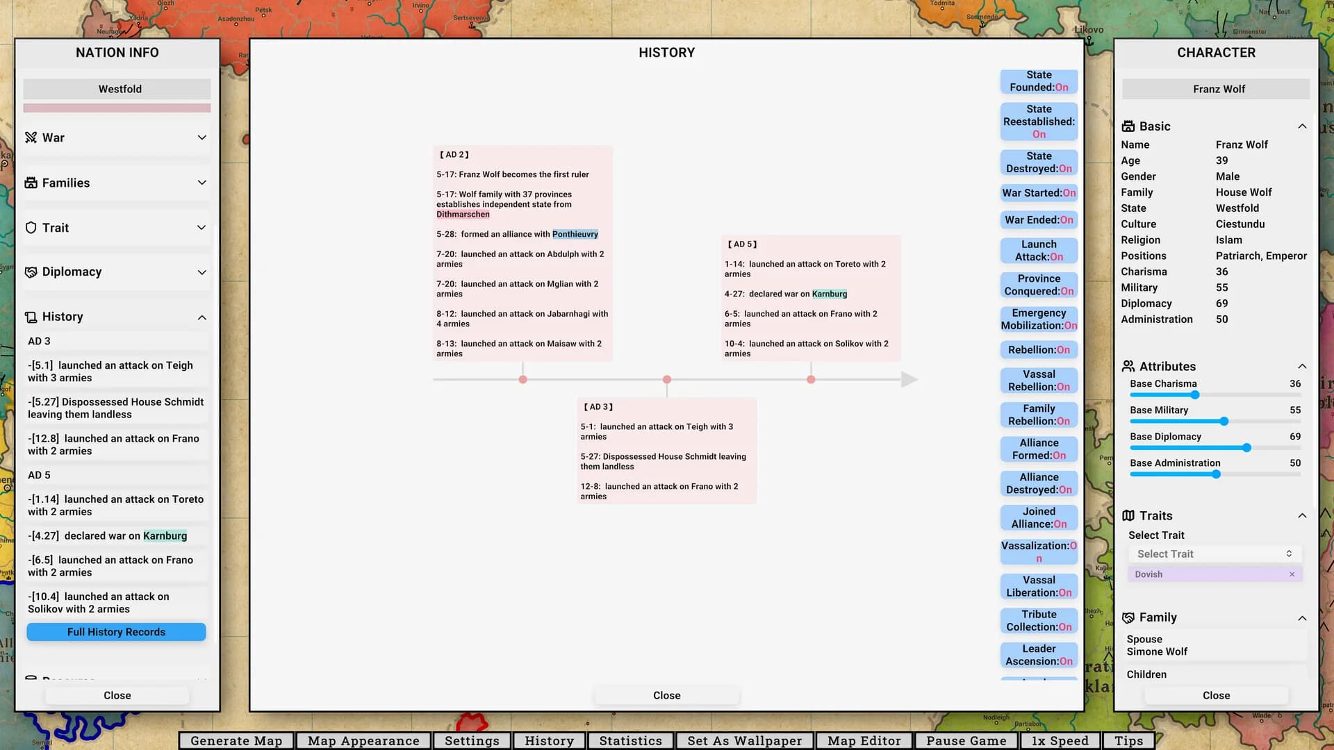 Fantasy Map Simulator görsel 2