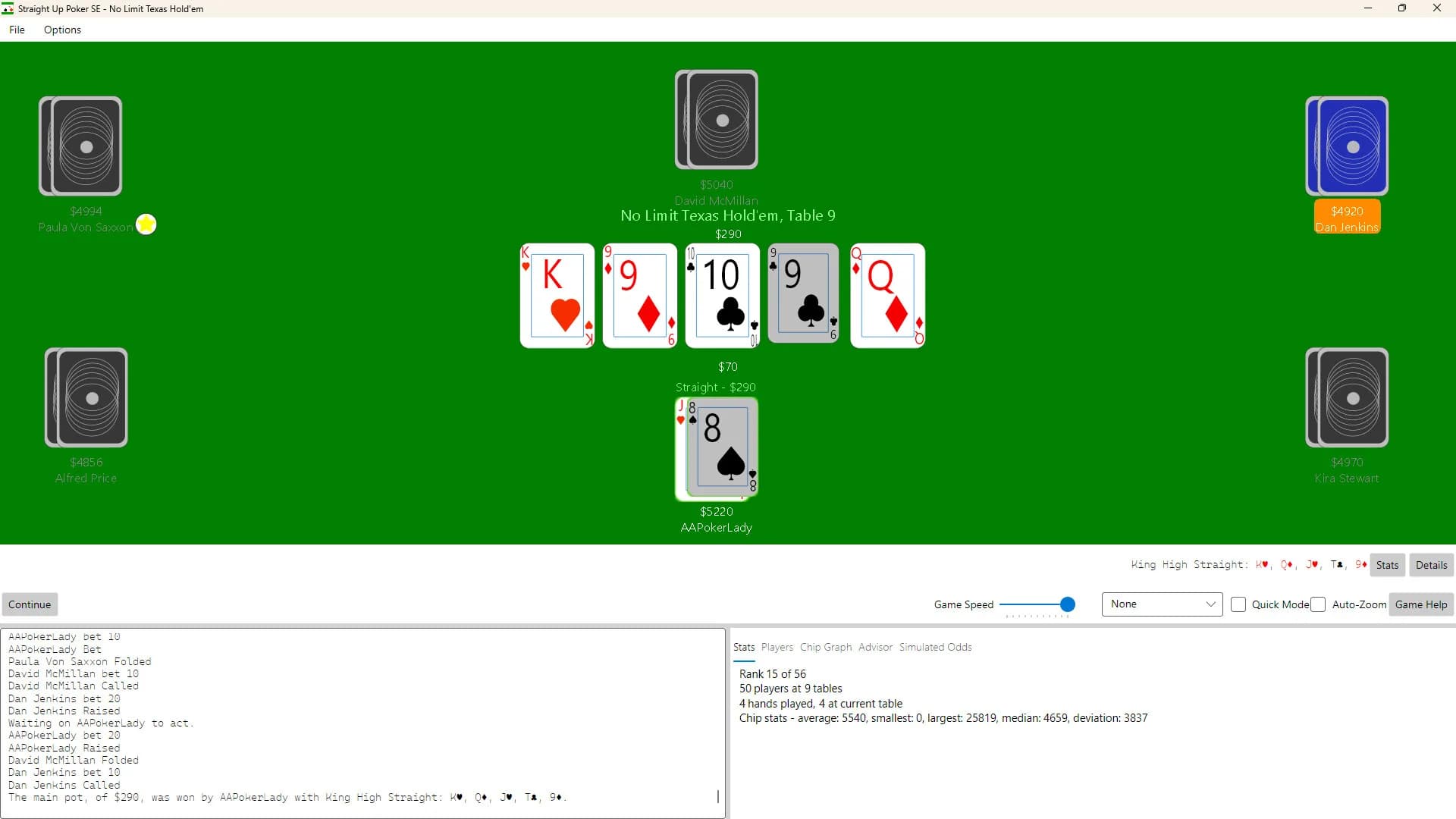 Straight Up Poker SE görsel 2