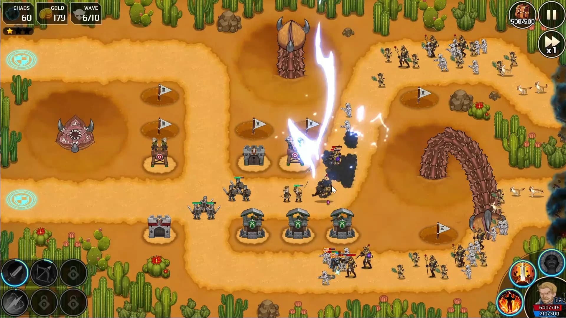 Chaos Rush : Tower Defense görsel 2
