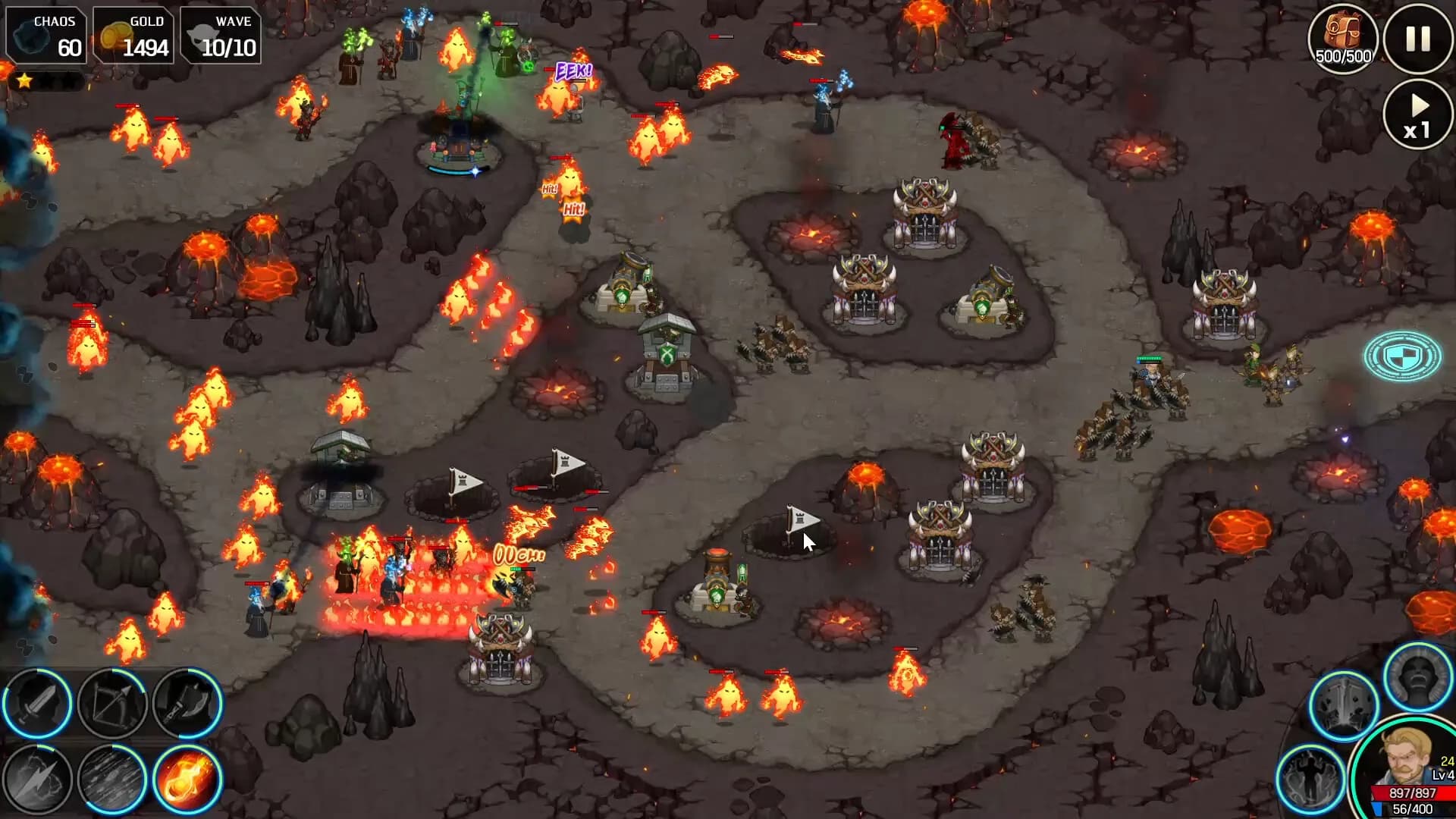 Chaos Rush : Tower Defense görsel 5