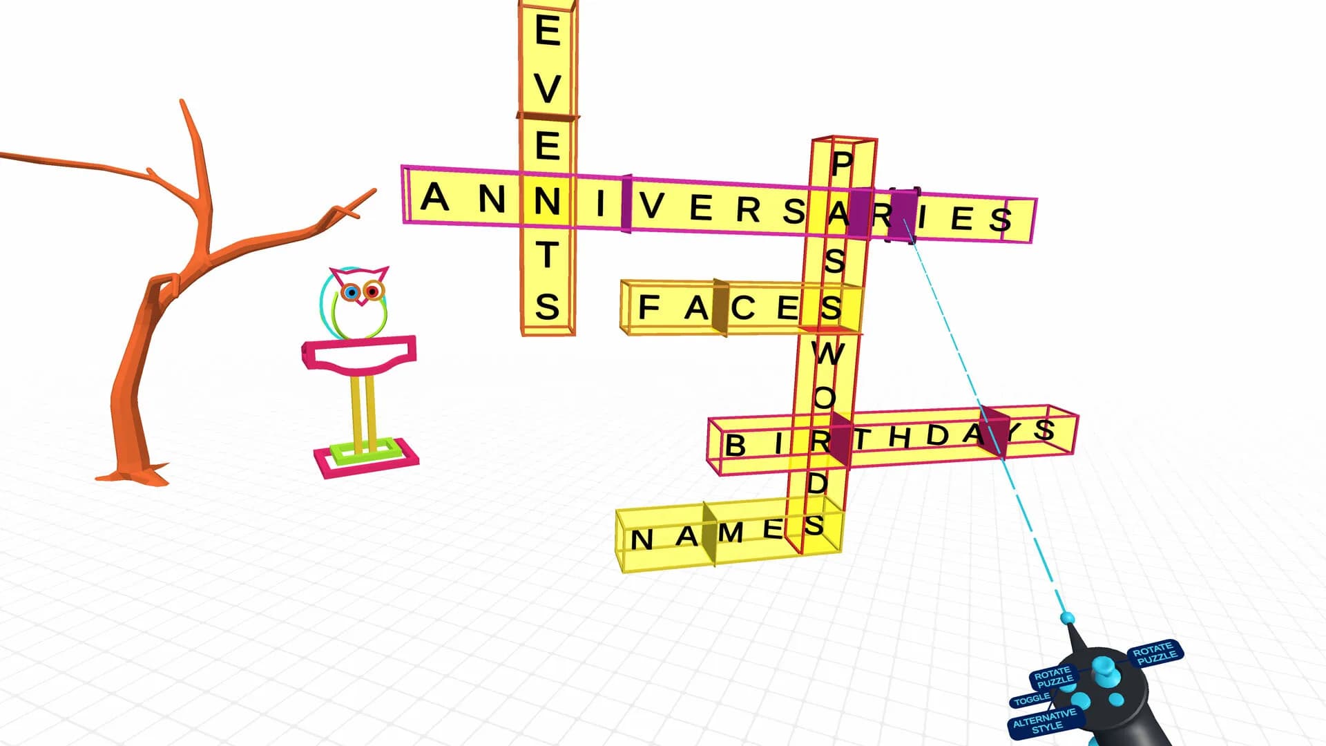 Arthur Owl's Word Block görsel 6