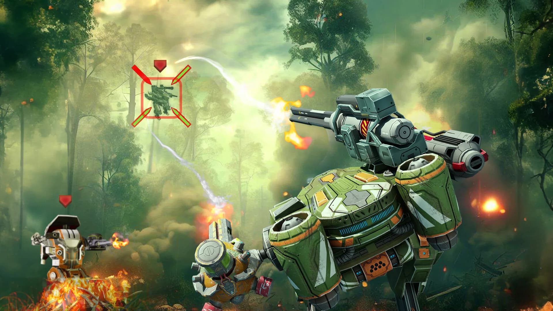 Mech Wars Online Robot Battles görsel 4