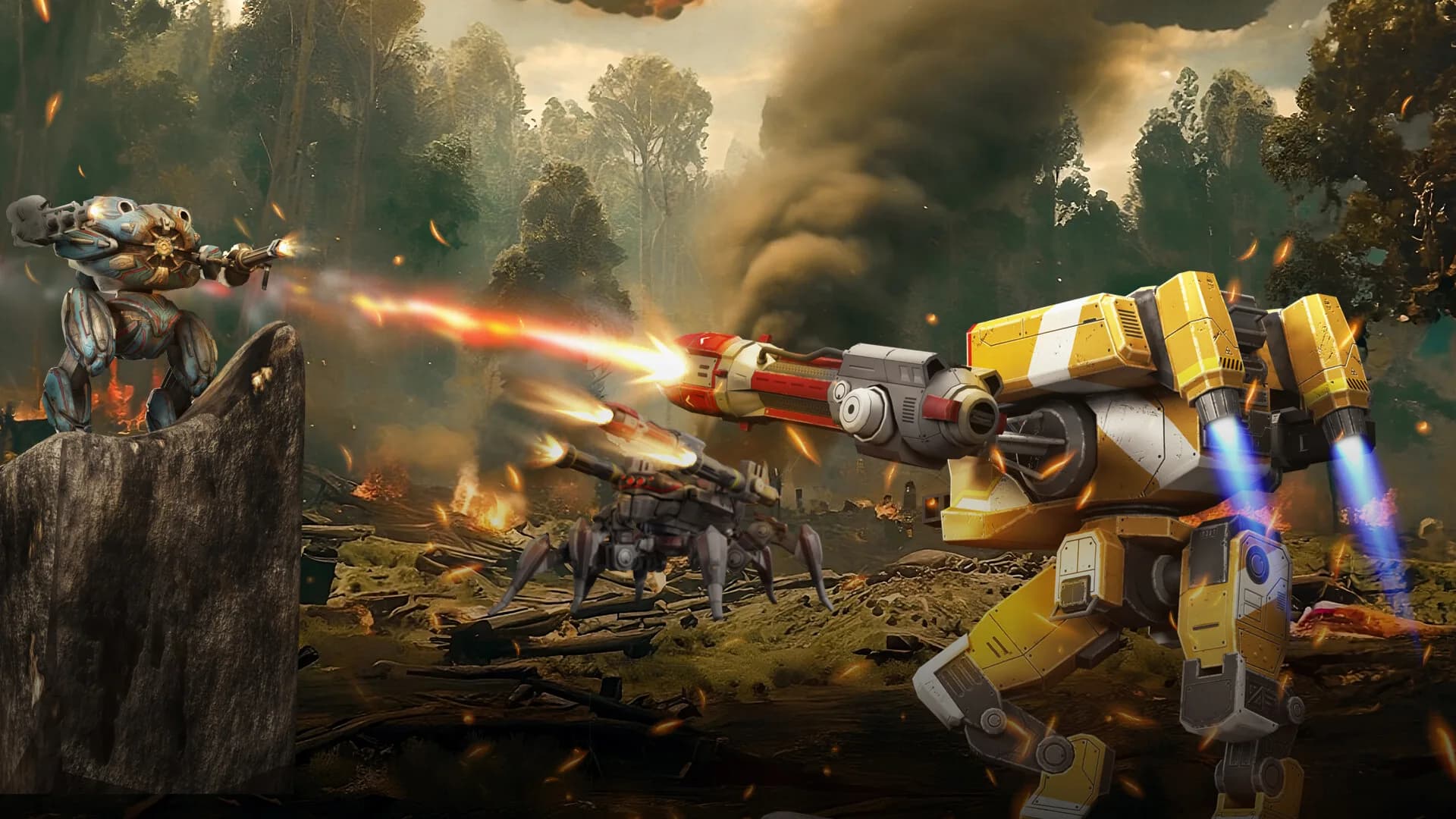 Mech Wars Online Robot Battles görsel 5