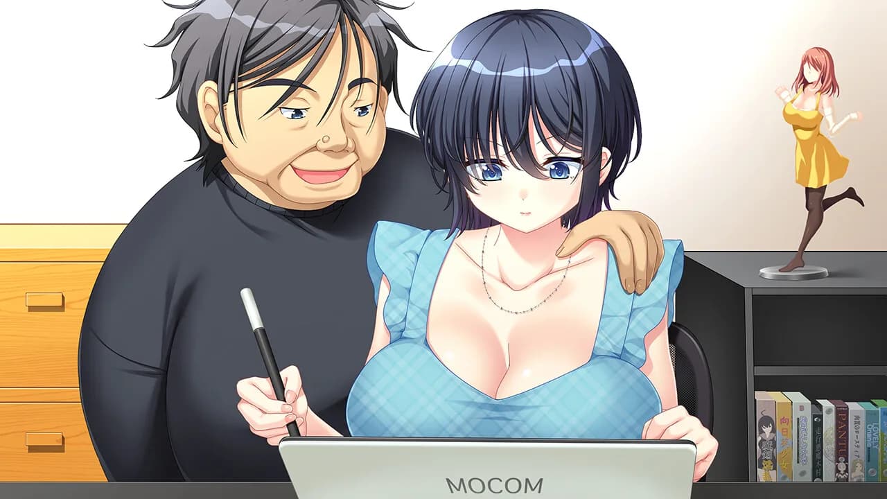 エロゲ会社の禁断のセクハラ事情～狙われた新人イラストレーター～ görsel 2
