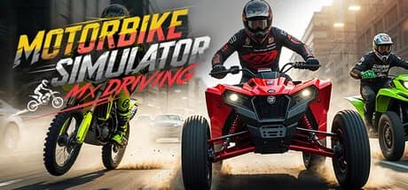 Motorbike Simulator MX Driving görsel 1