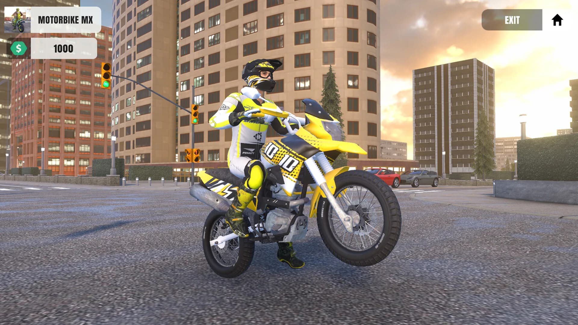 Motorbike Simulator MX Driving görsel 2