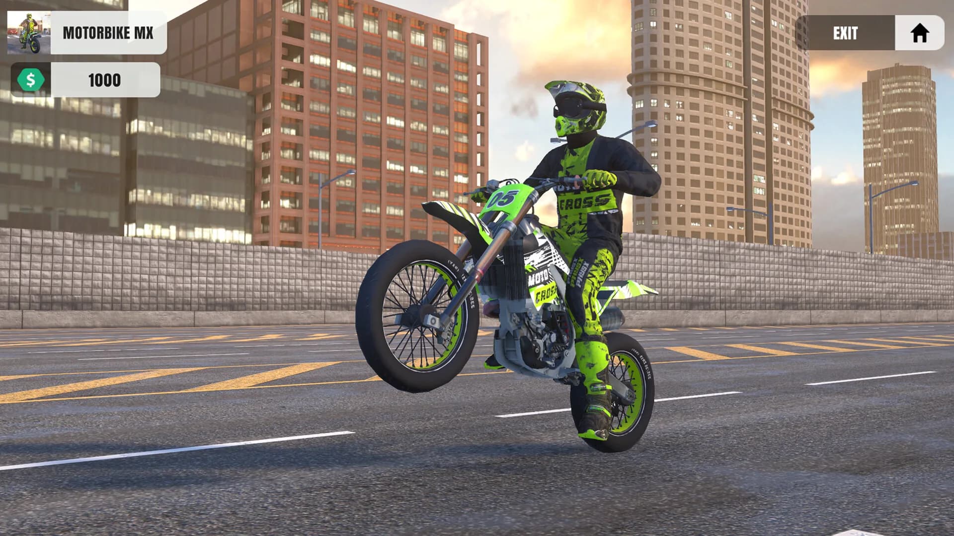 Motorbike Simulator MX Driving görsel 4