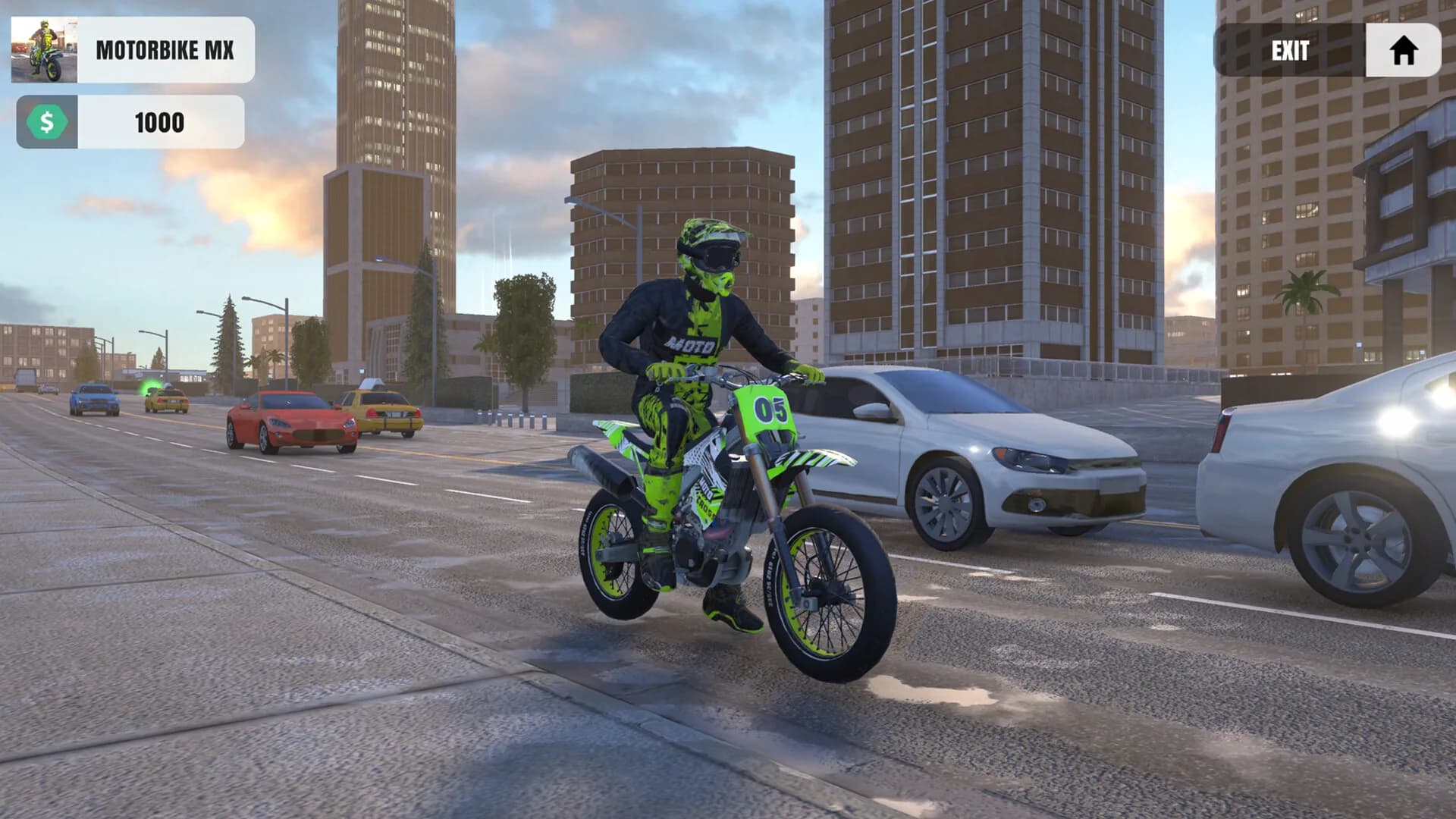 Motorbike Simulator MX Driving görsel 6