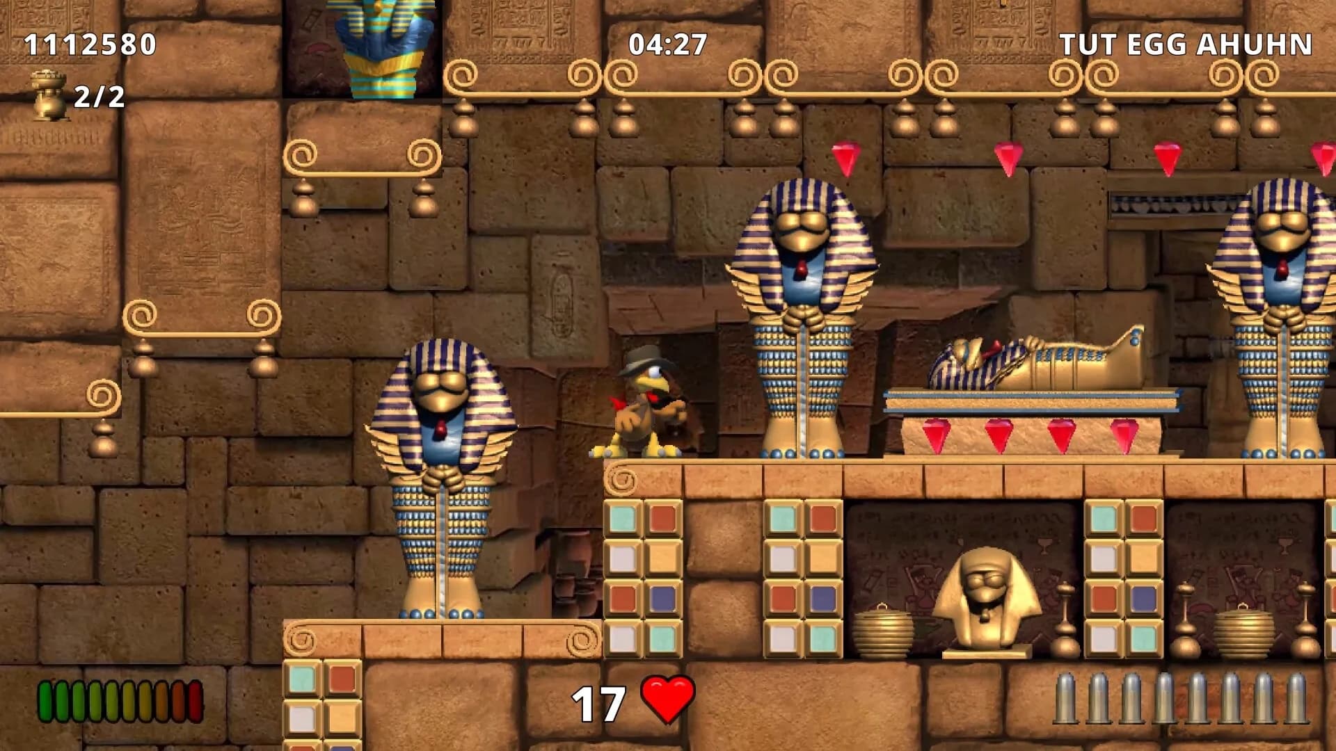 Moorhuhn Jump and Run 'Traps and Treasures 3' görsel 7