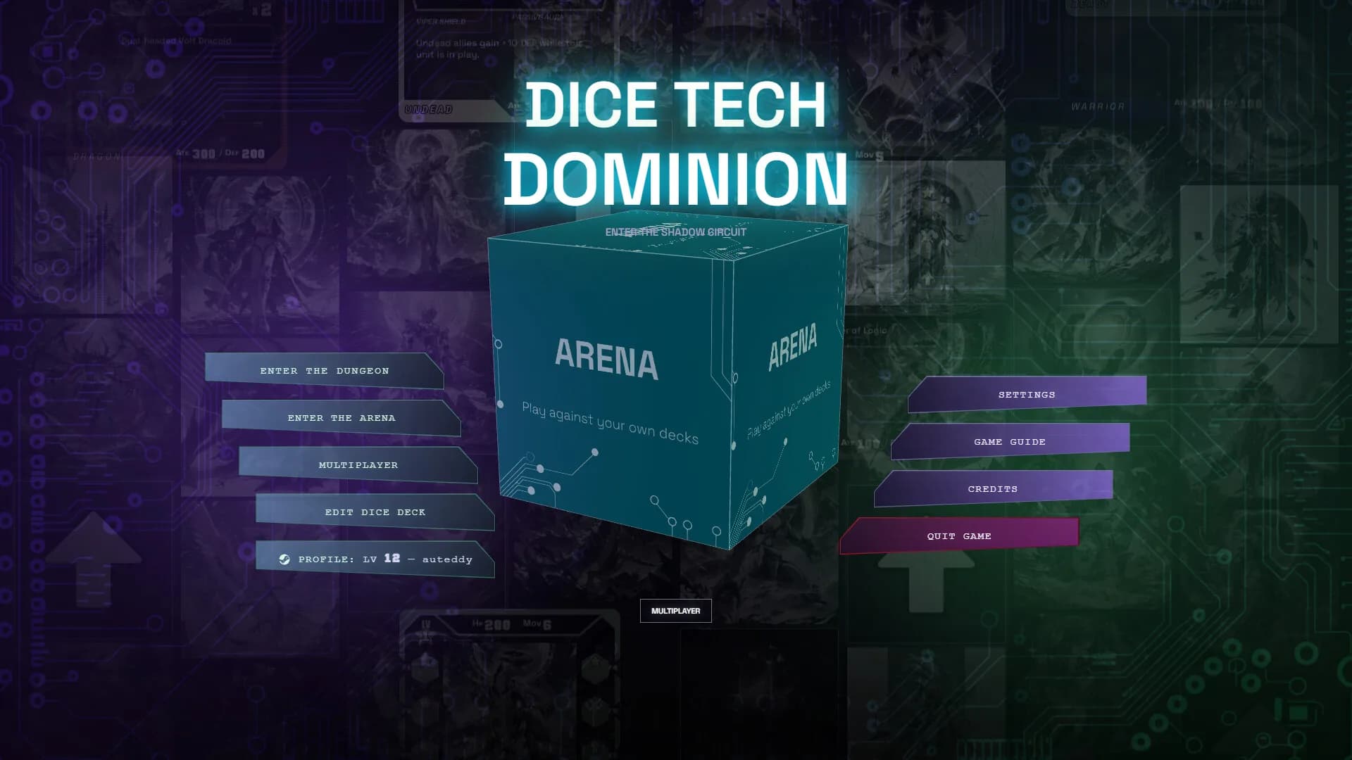 Dice Tech Dominion - Enter the Shadow Circuit görsel 6