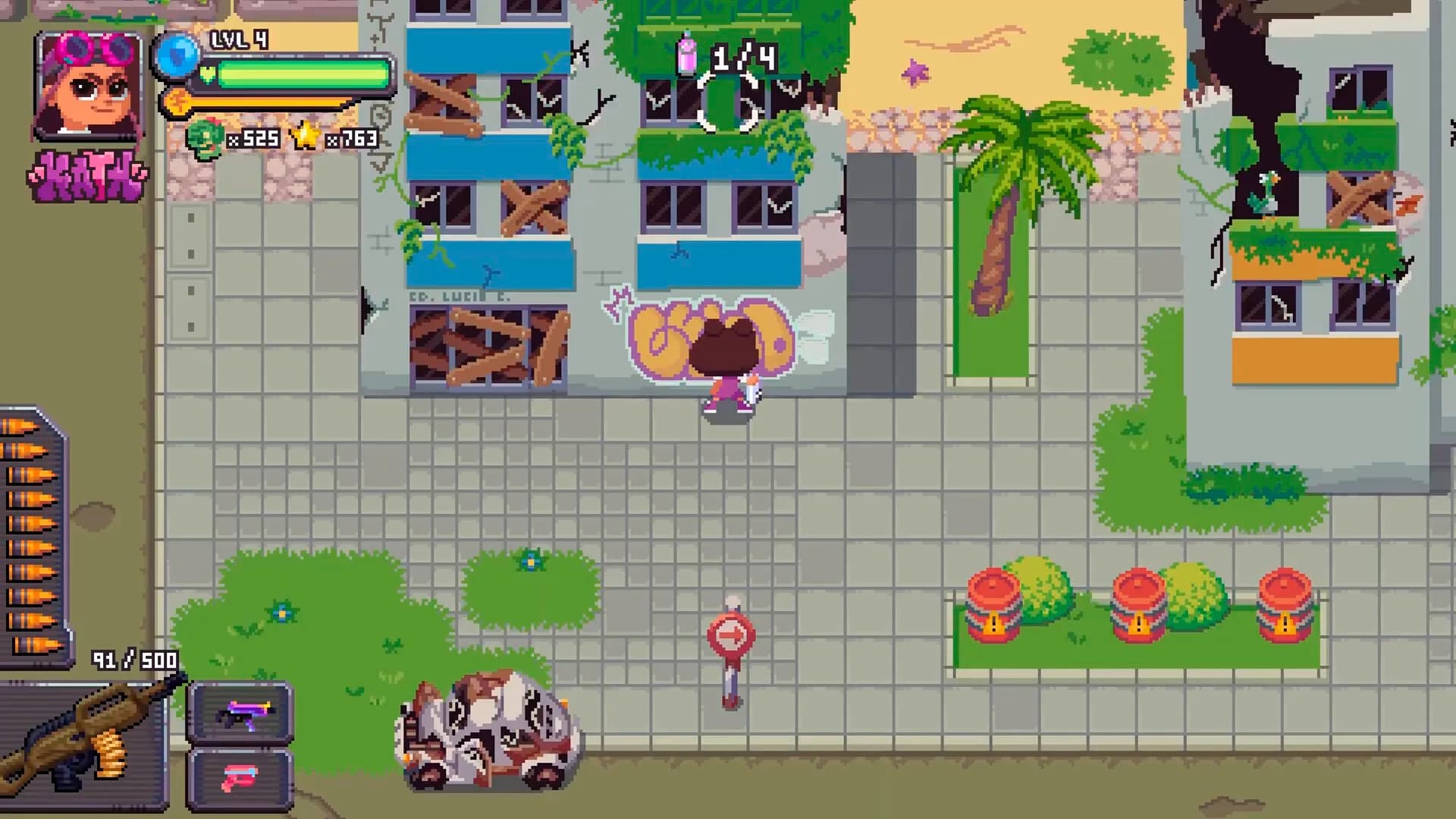 Ghetto Zombies: Graffiti Squad görsel 5