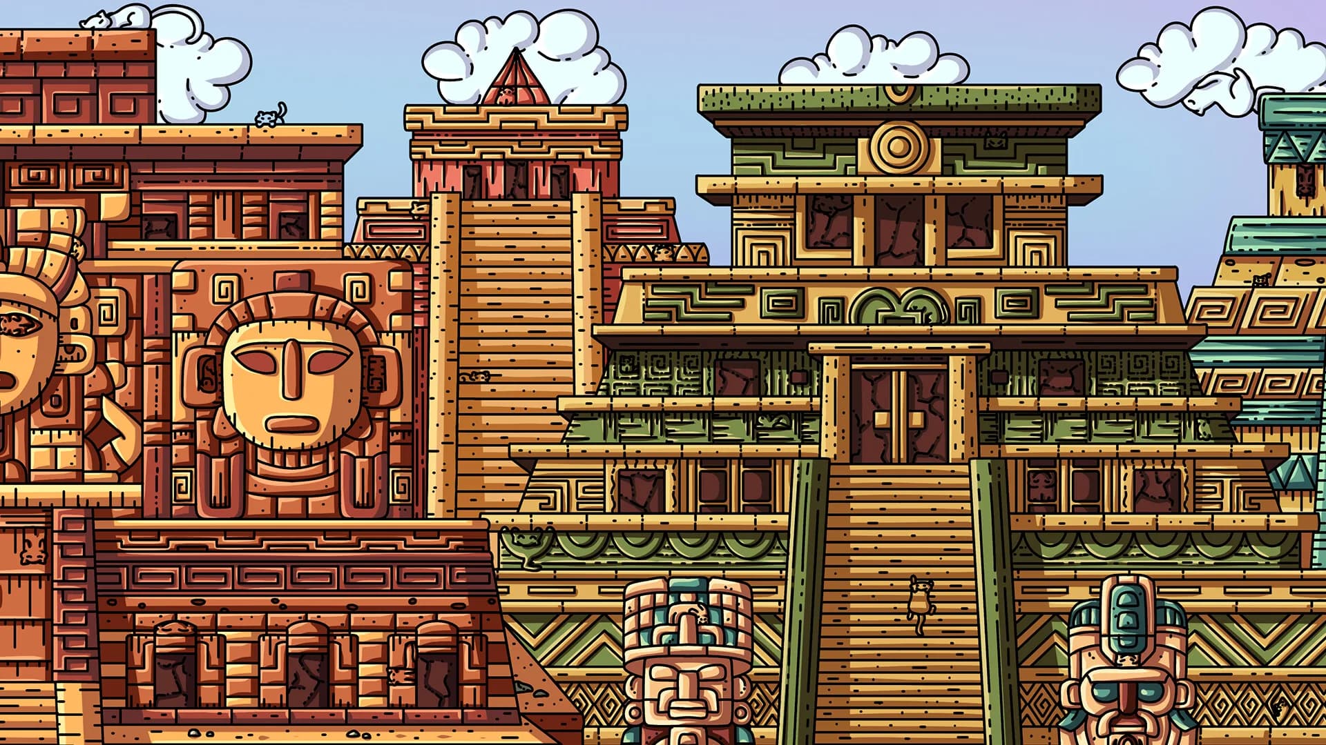 100 Aztec Cats görsel 4