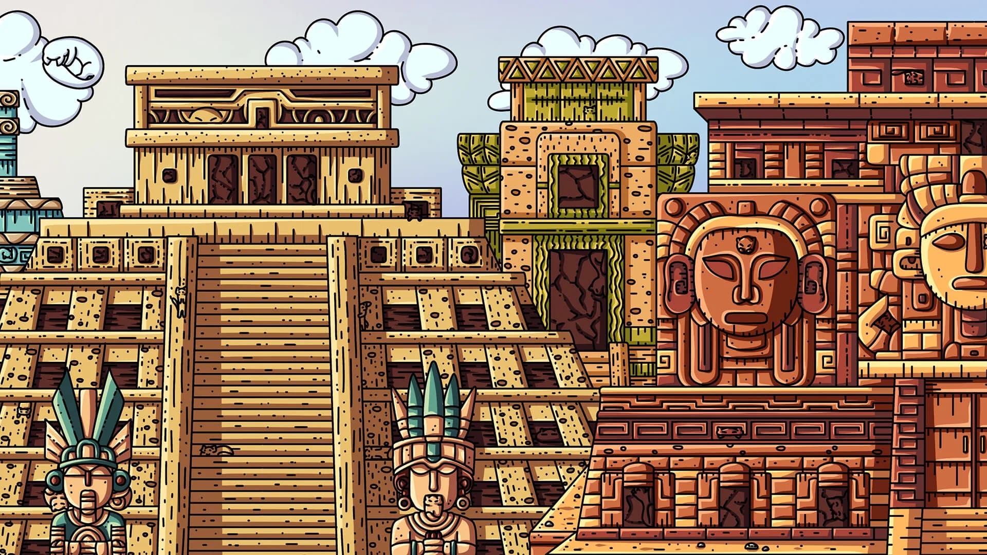 100 Aztec Cats görsel 6