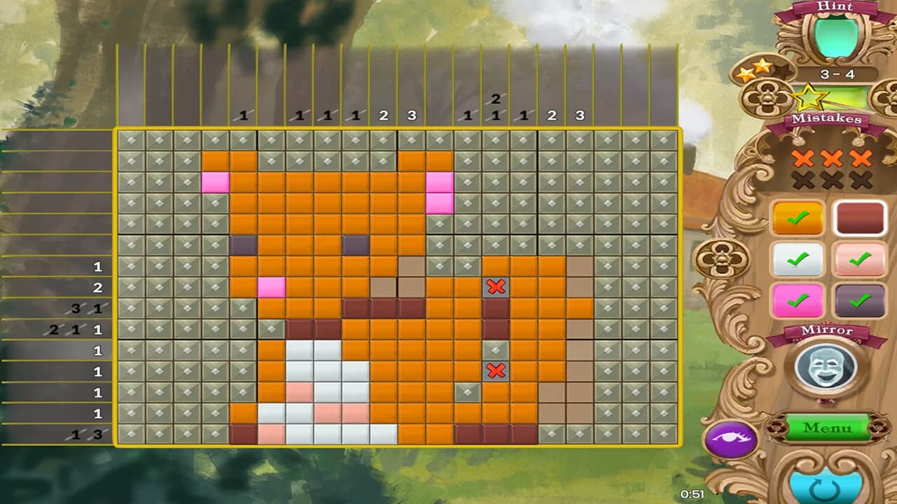 Fables Mosaic: Little Red Riding Hood görsel 3
