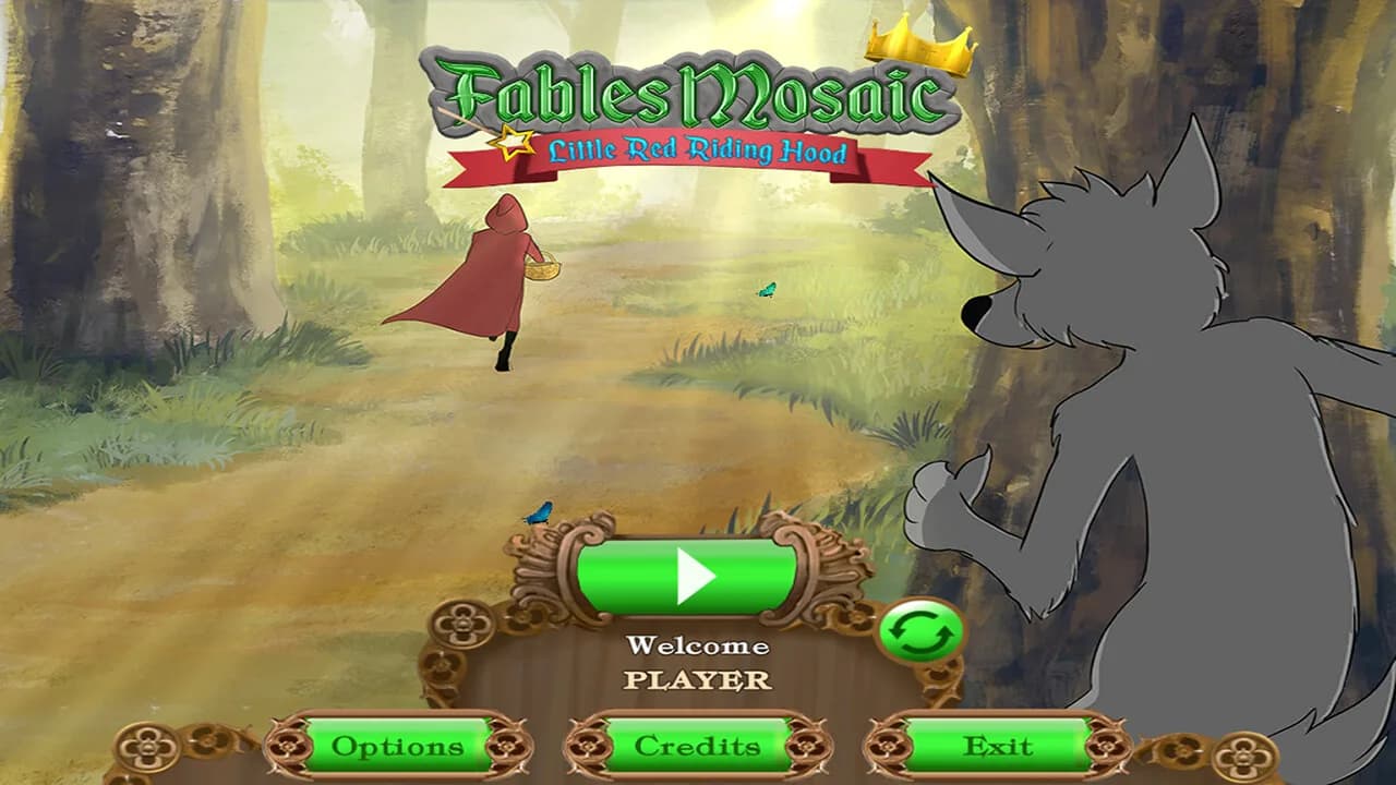 Fables Mosaic: Little Red Riding Hood görsel 5