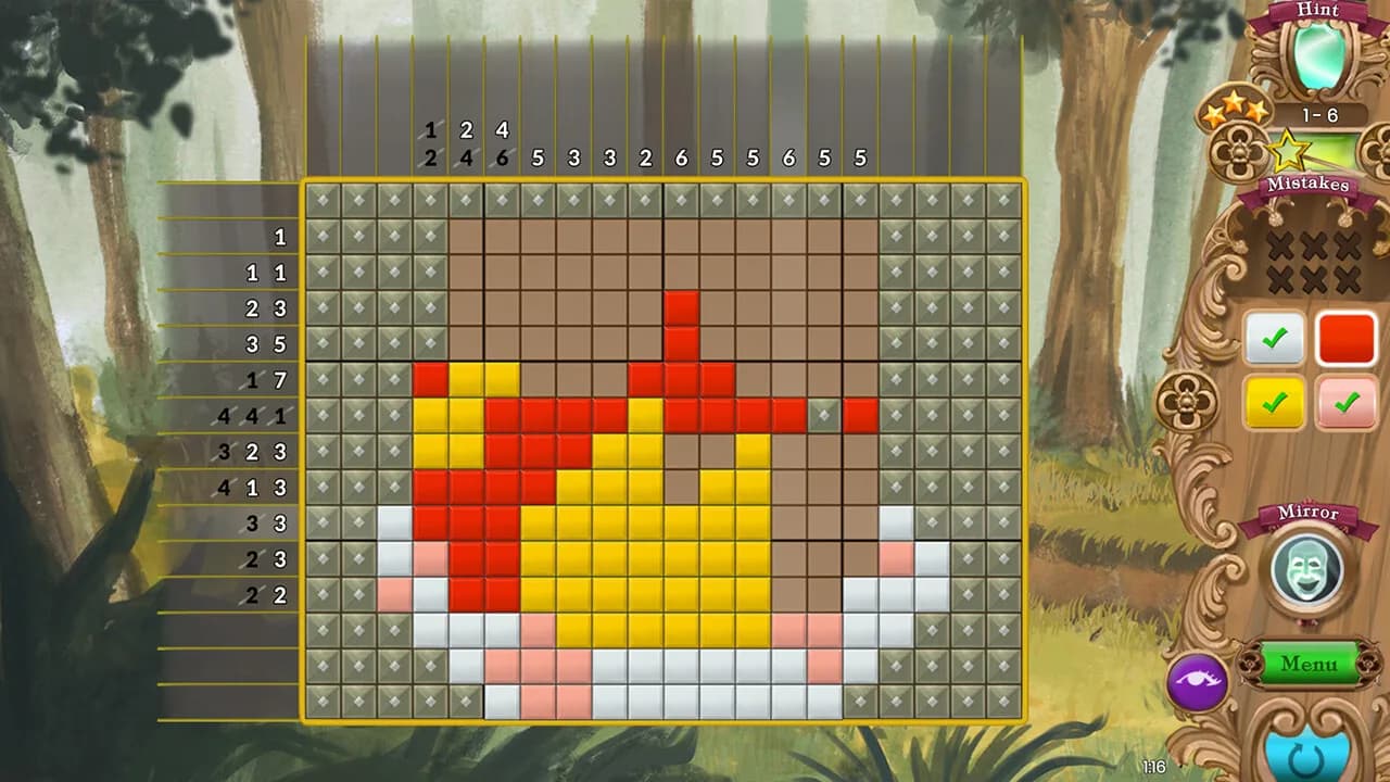 Fables Mosaic: Little Red Riding Hood görsel 6
