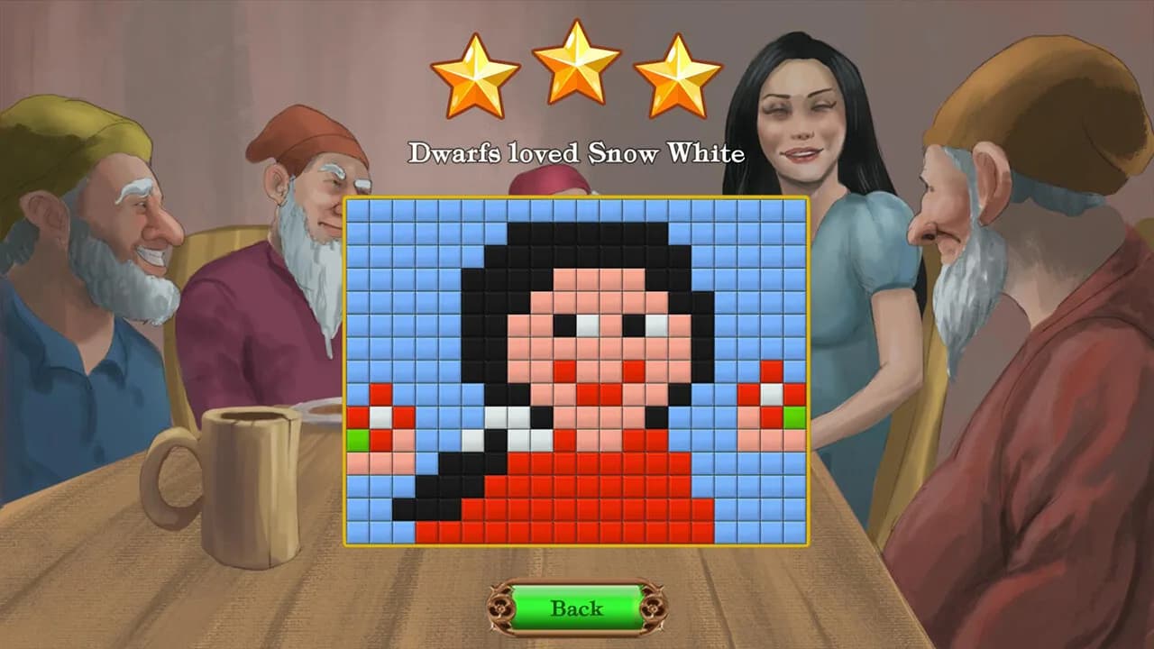 Fables Mosaic: Snow White and the Seven Dwarfs görsel 5
