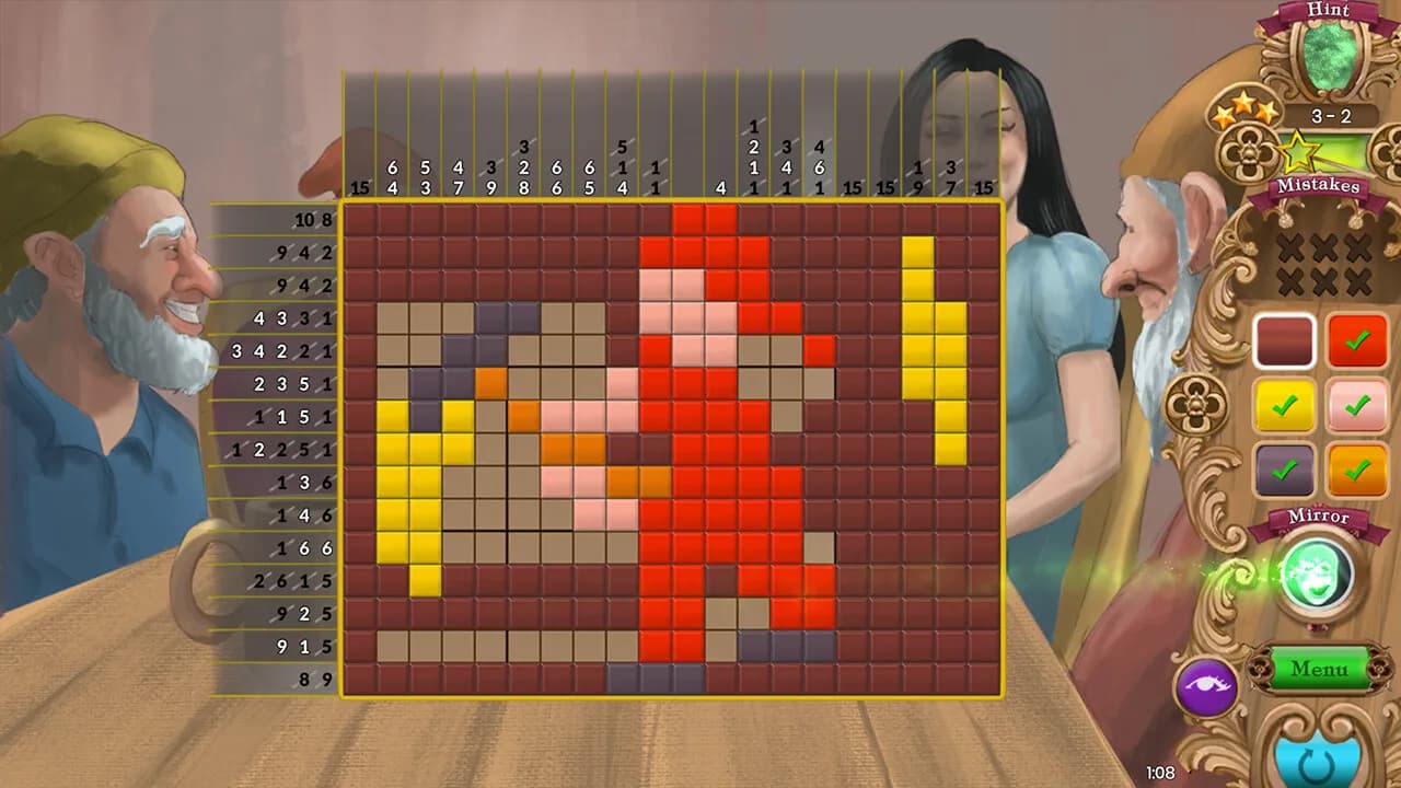 Fables Mosaic: Snow White and the Seven Dwarfs görsel 8
