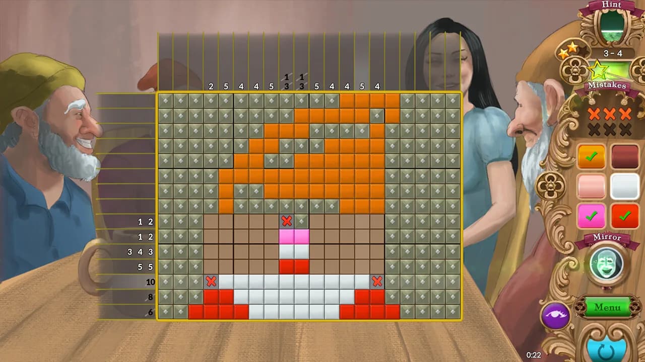 Fables Mosaic: Snow White and the Seven Dwarfs görsel 9