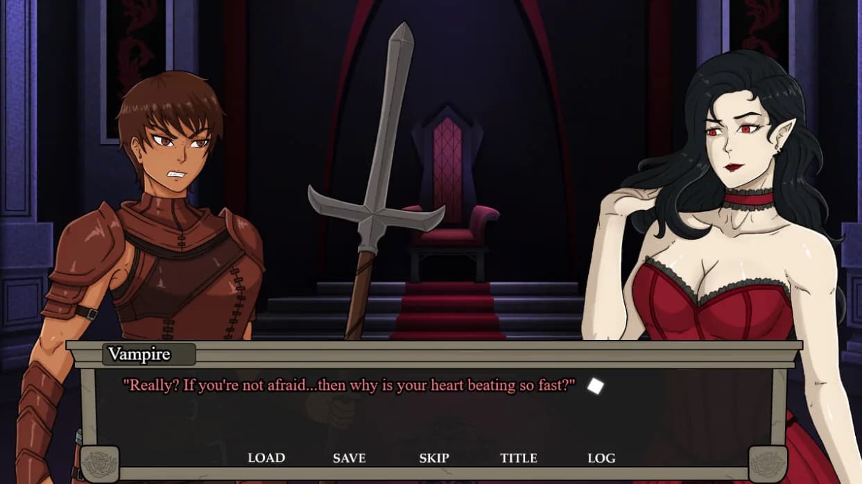 Carpe Noctem - Yuri Visual Novel görsel 2
