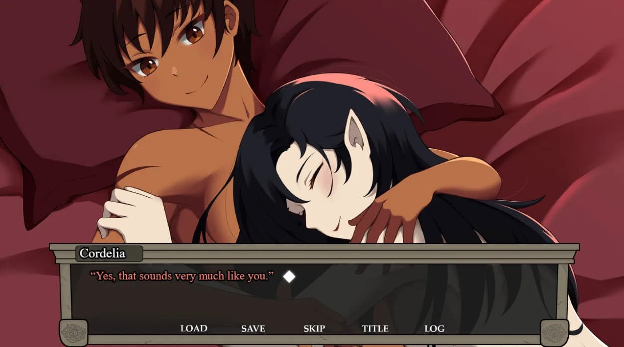 Carpe Noctem - Yuri Visual Novel görsel 5
