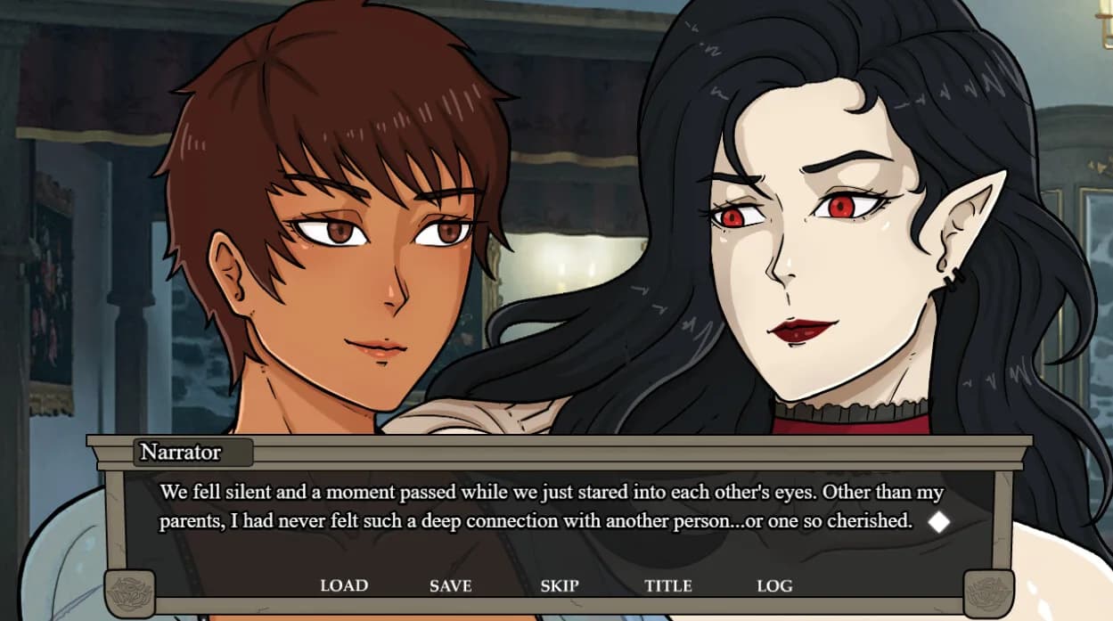 Carpe Noctem - Yuri Visual Novel görsel 6