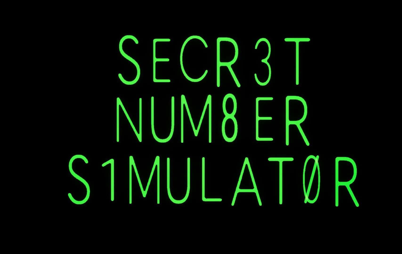 Secret Number Simulator görsel 4