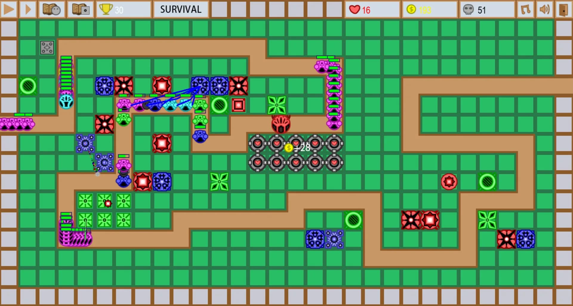 Color Tower Defence görsel 4