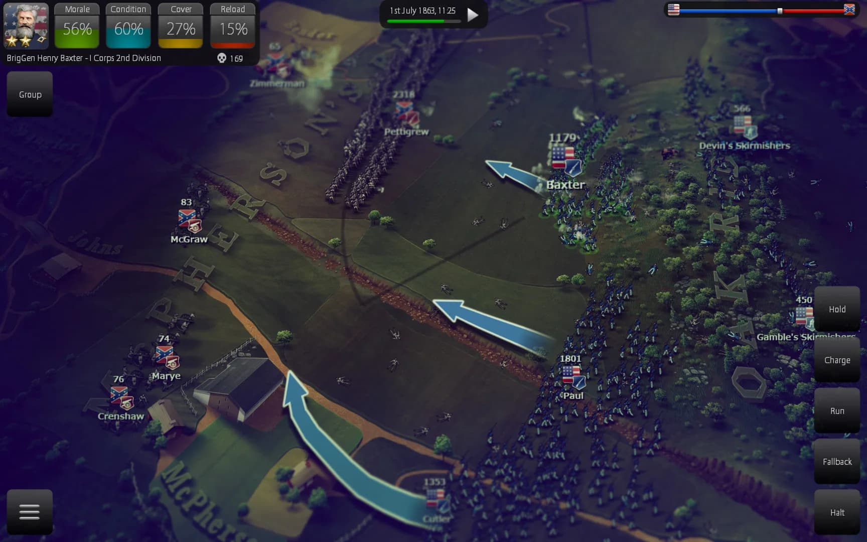 Ultimate General: Gettysburg görsel 3