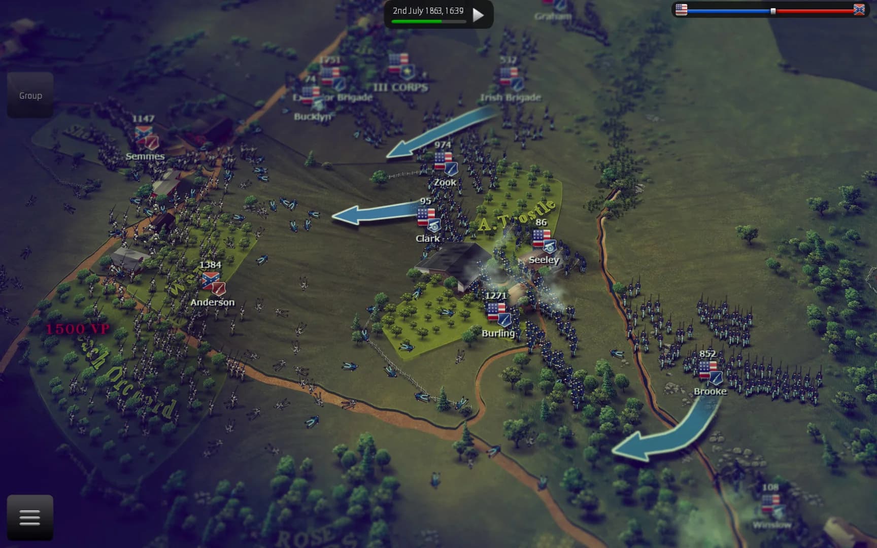Ultimate General: Gettysburg görsel 12