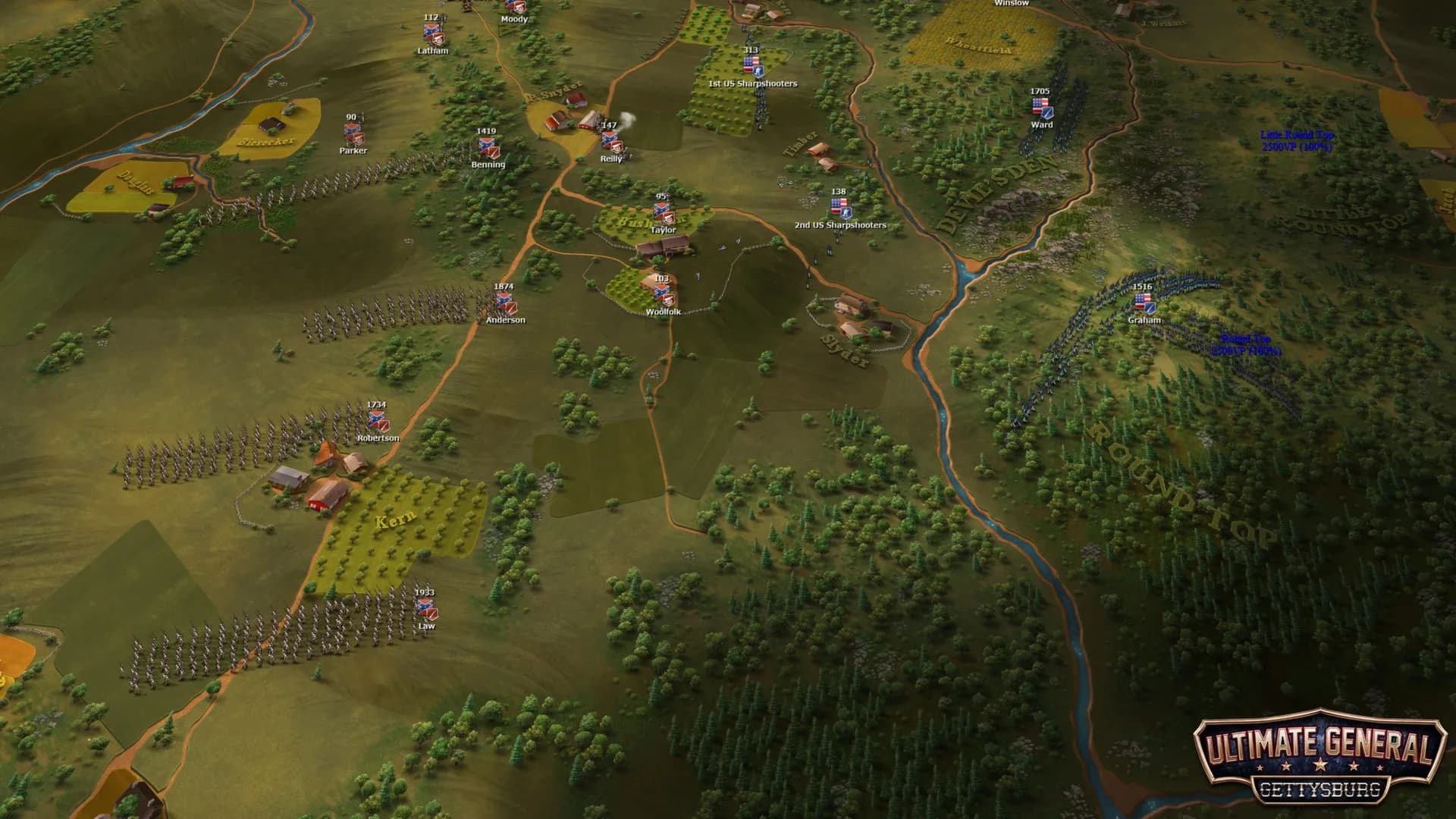 Ultimate General: Gettysburg görsel 13