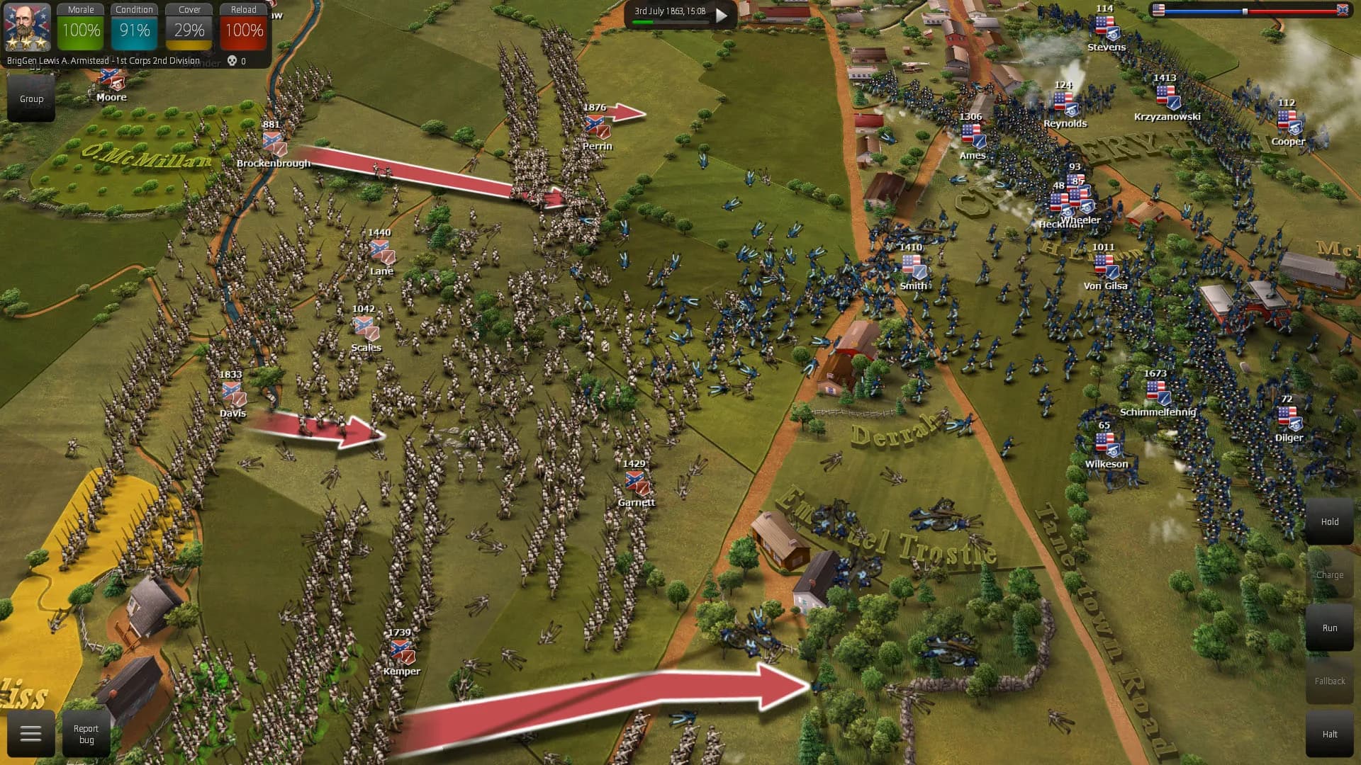 Ultimate General: Gettysburg görsel 15