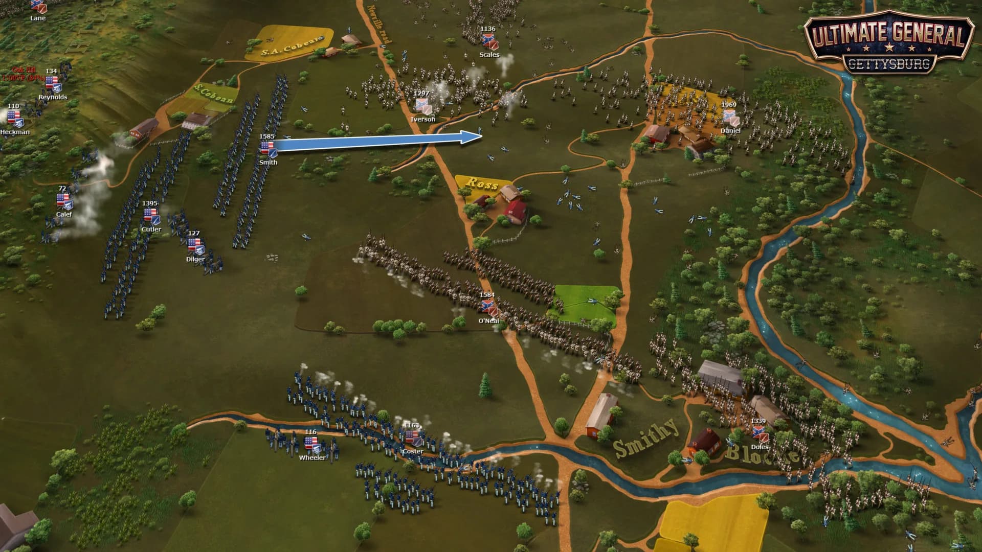 Ultimate General: Gettysburg görsel 18