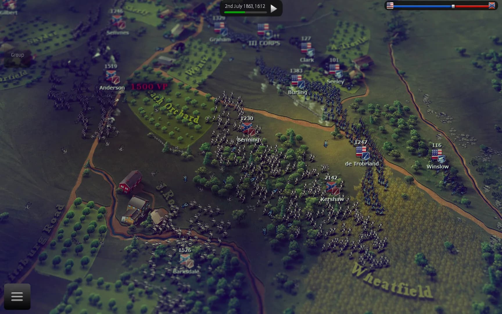 Ultimate General: Gettysburg görsel 10