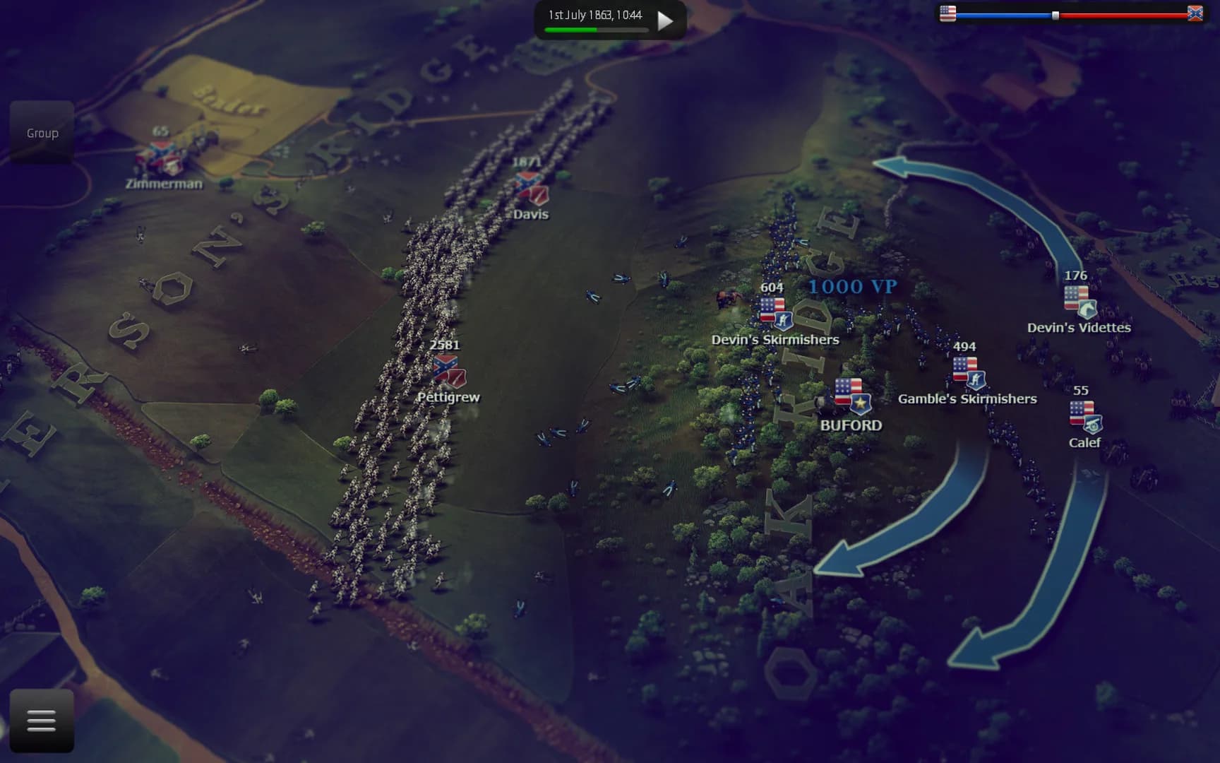 Ultimate General: Gettysburg görsel 11